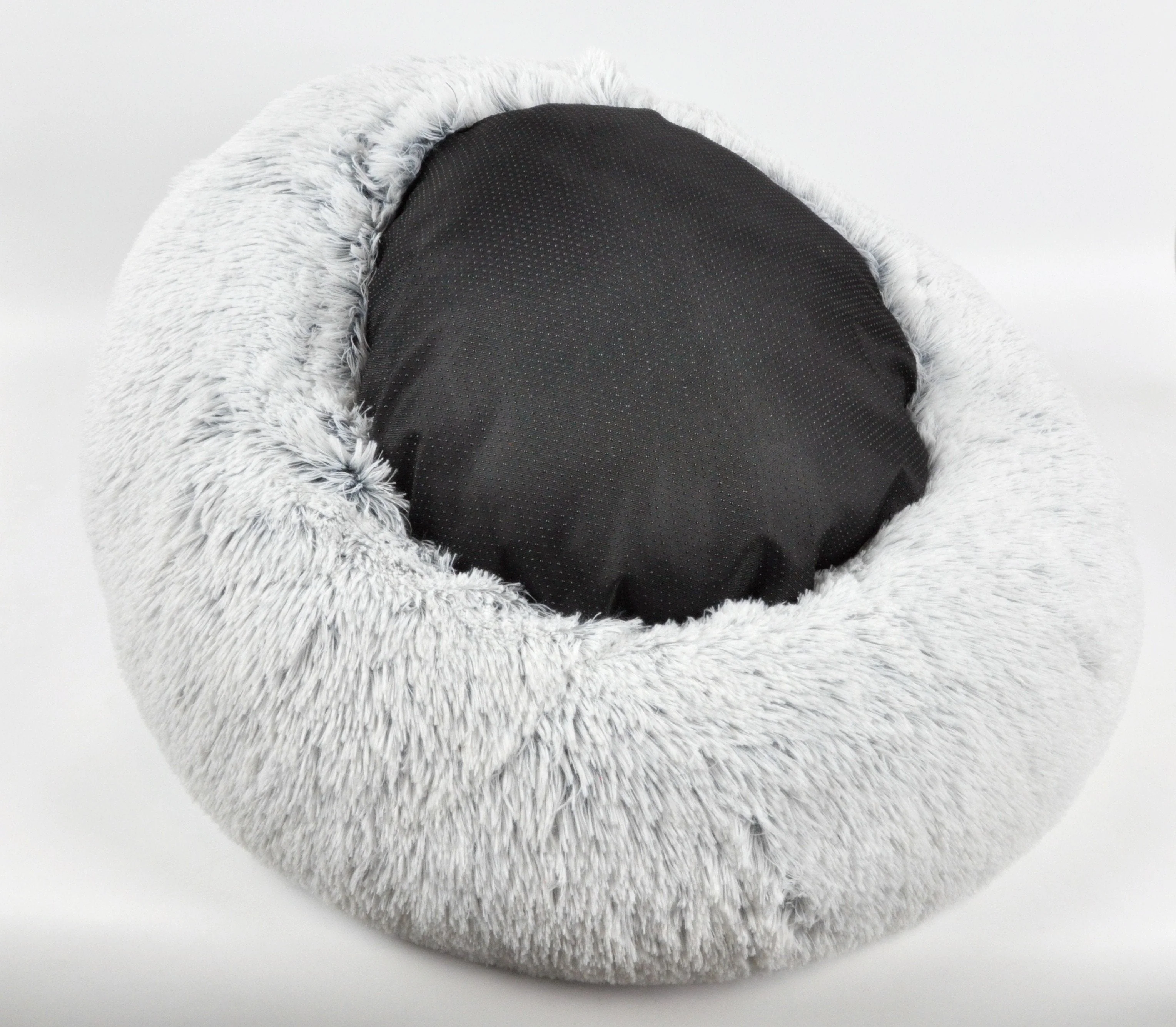 Mr. Peanut's 28" OrthoPlush® Pet Bed - Snowflake White Two Tone - Image 16