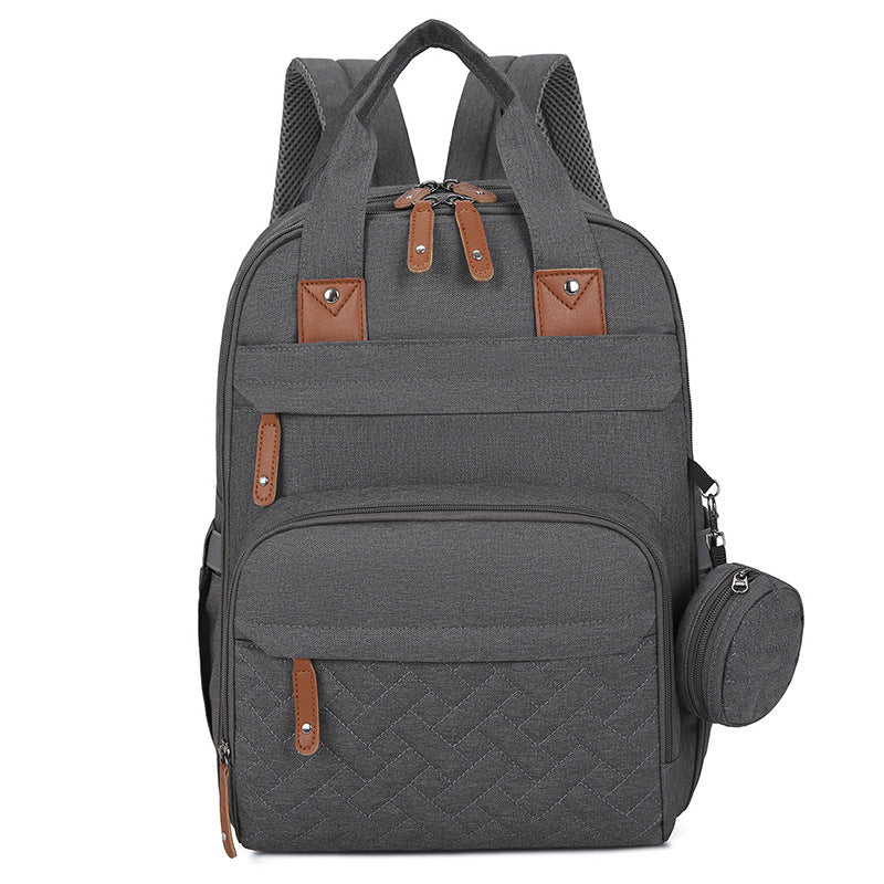 Multi-functional Diaper Bag With A Baby Changing Pad And A Warming Compartment - Image 5