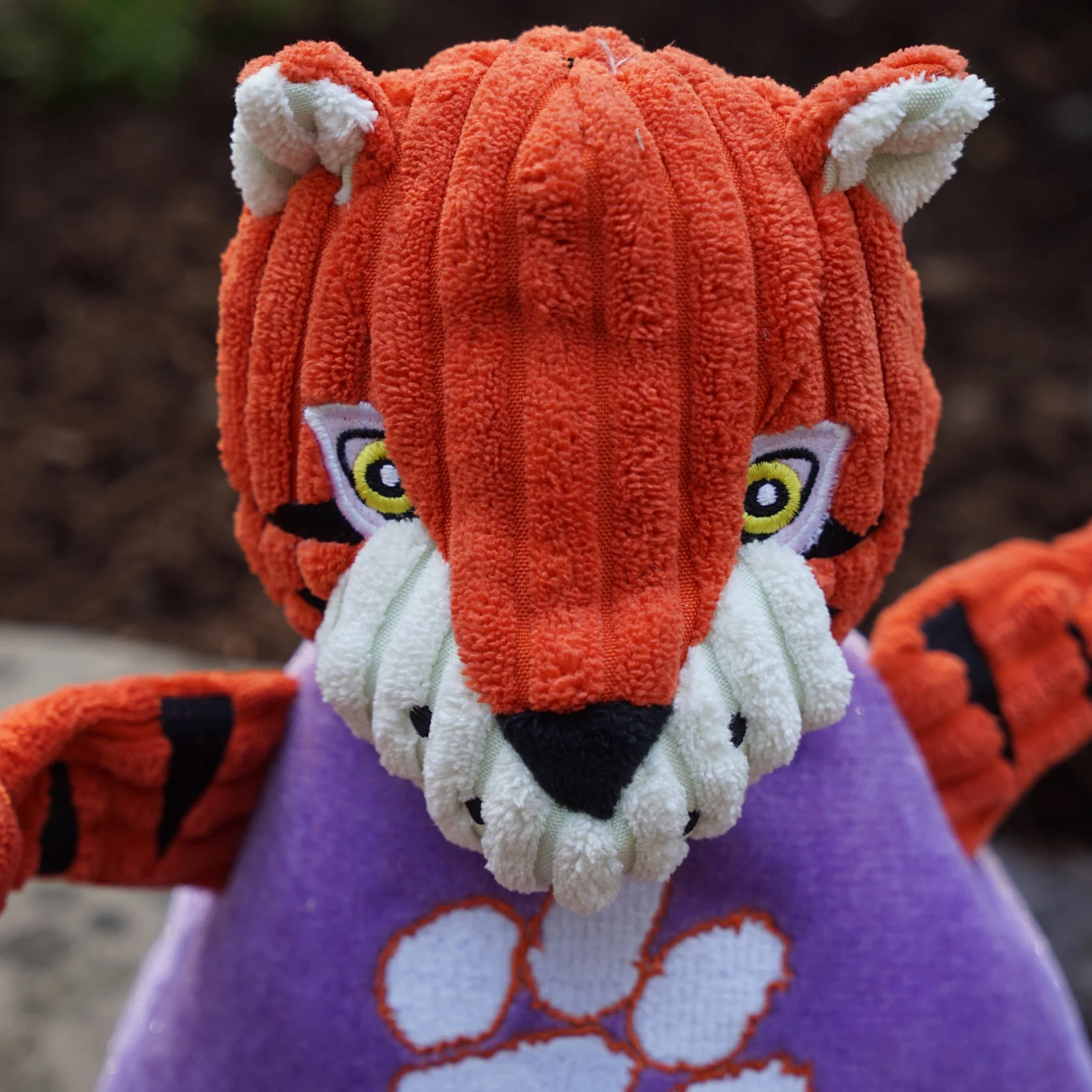NCAA Clemson University, The Tiger Knottie® Plush Dog Toy - Image 5