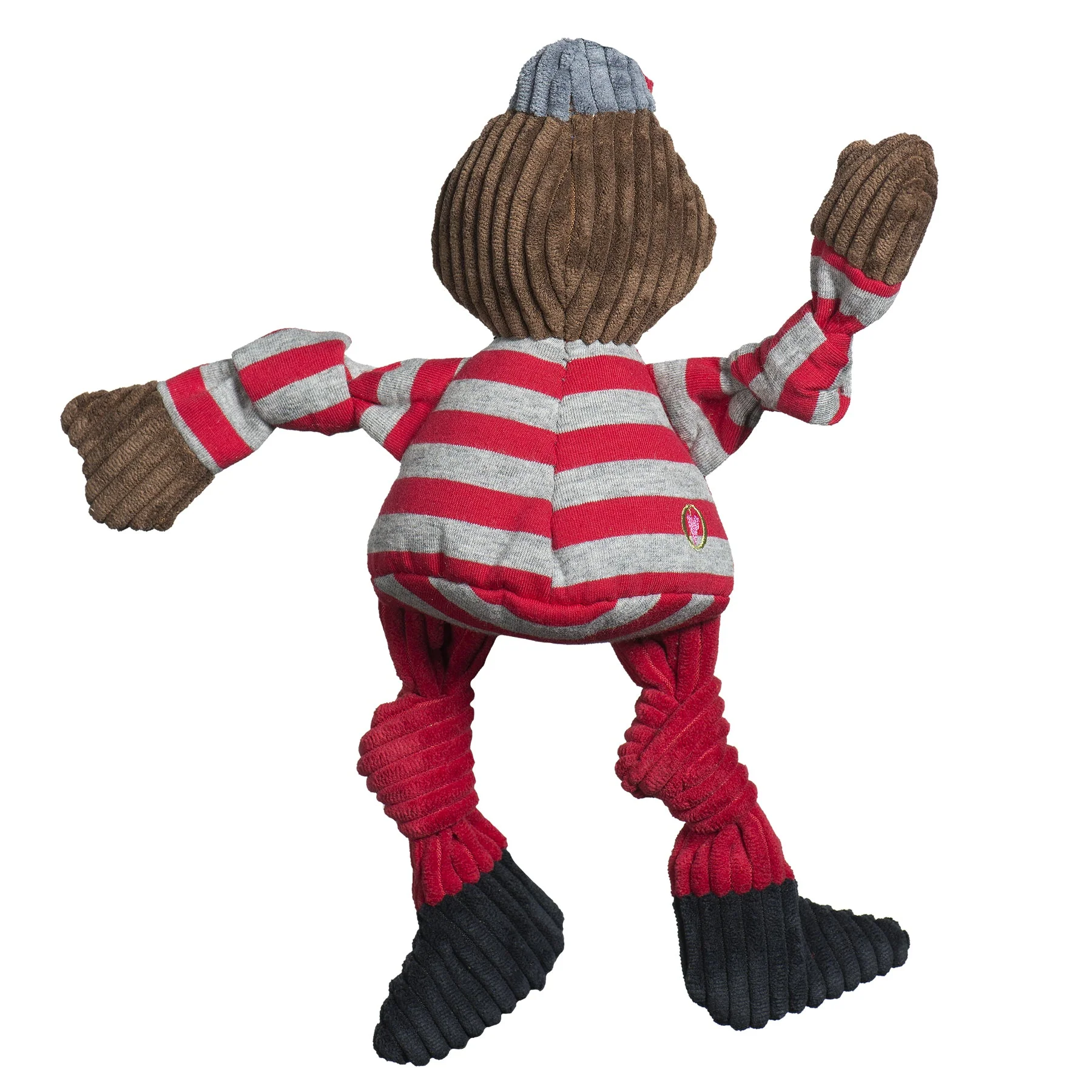 NCAA Ohio State University, Brutus the Buckeye Knottie® Plush Dog Toy - Image 2