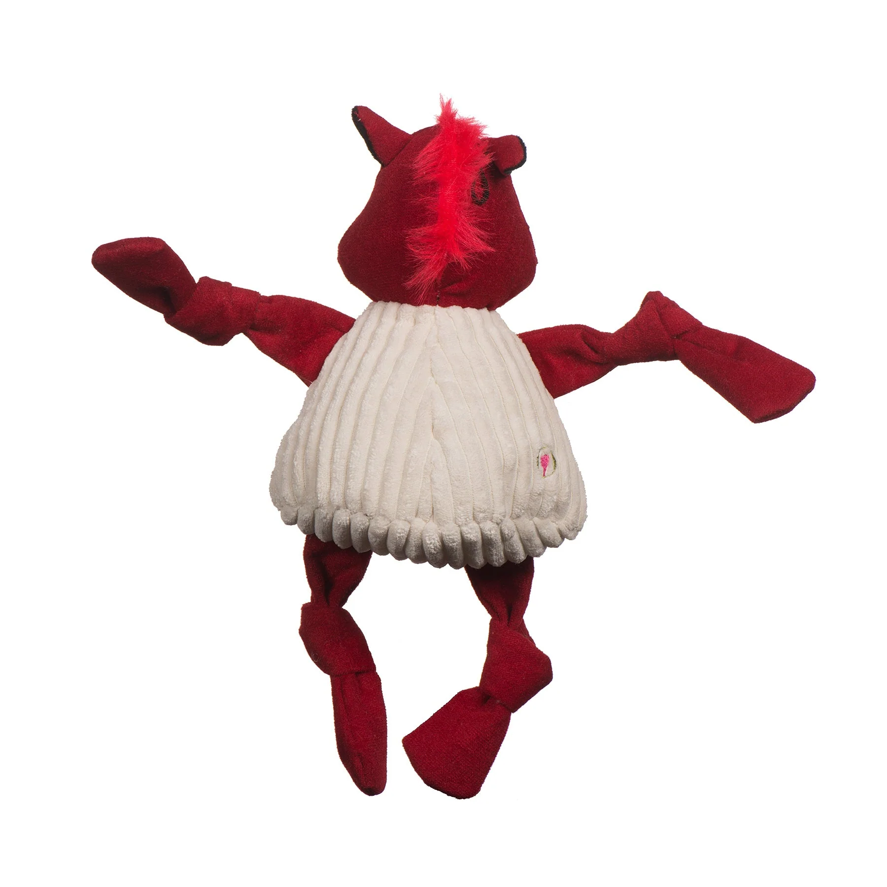 NCAA University of Arkansas, Tusk the Razorback Knottie® Plush Dog Toy - Image 2