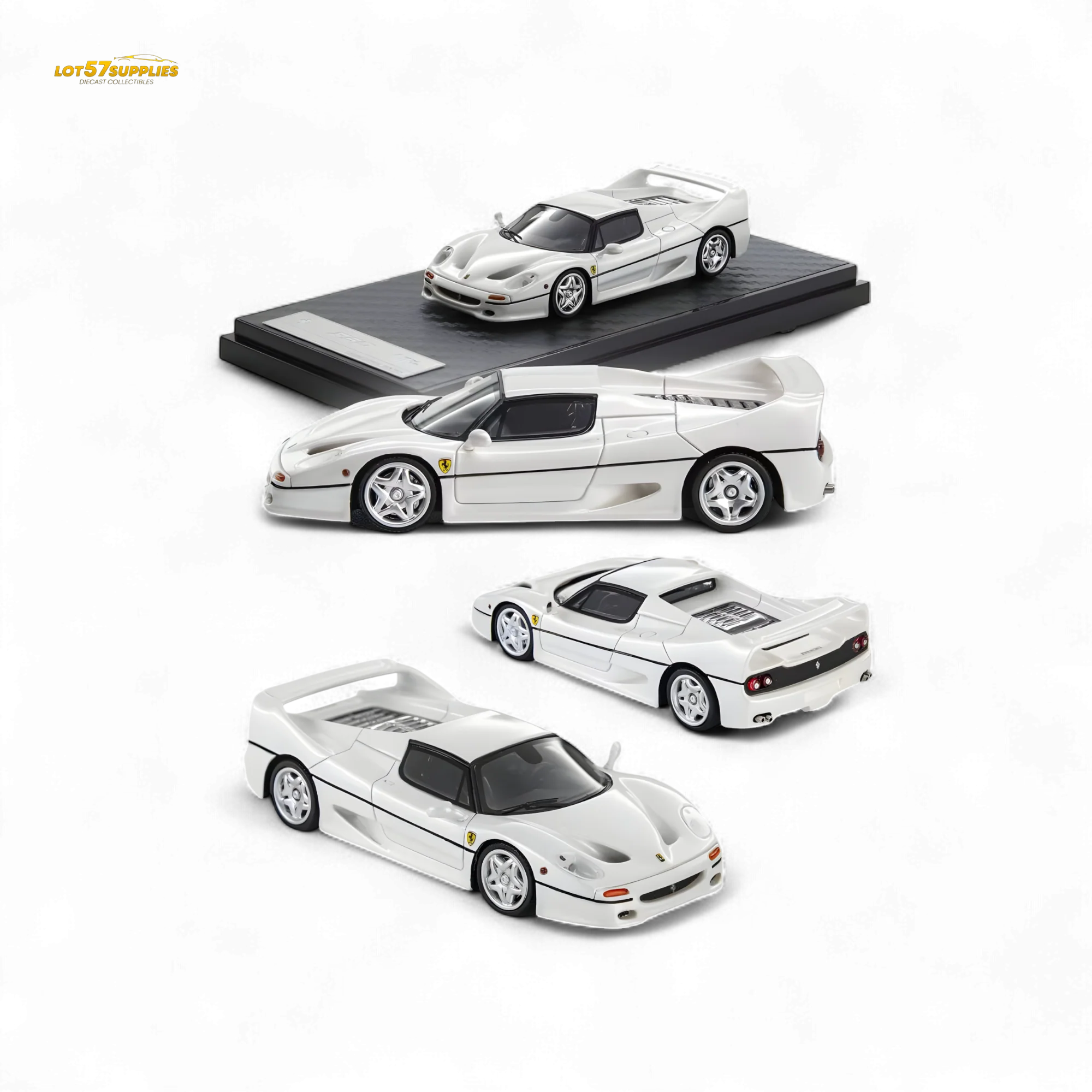 Nice Auto F50 Pearl White 1:64