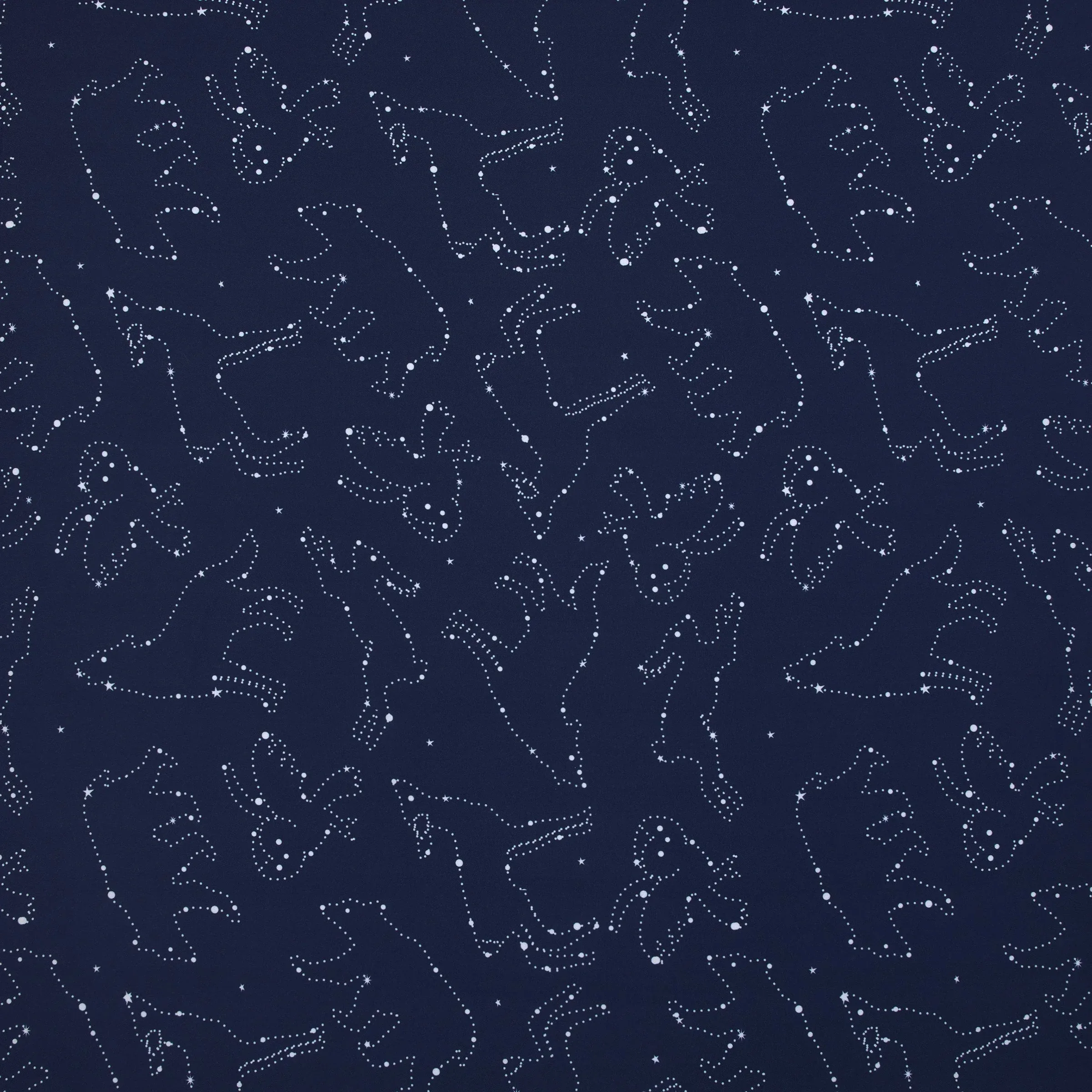NoJo Super Soft Navy and White Cosmic Constellations Nursery Crib Fitted Sheet