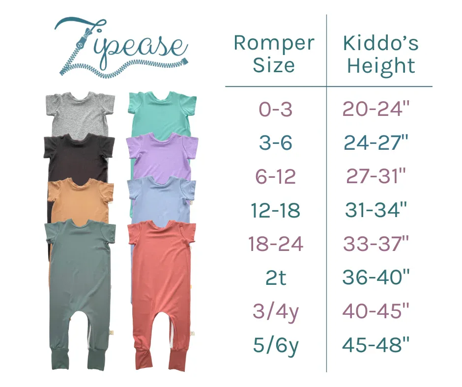 Ocean Bamboo Lyocell Zip Romper - Image 9