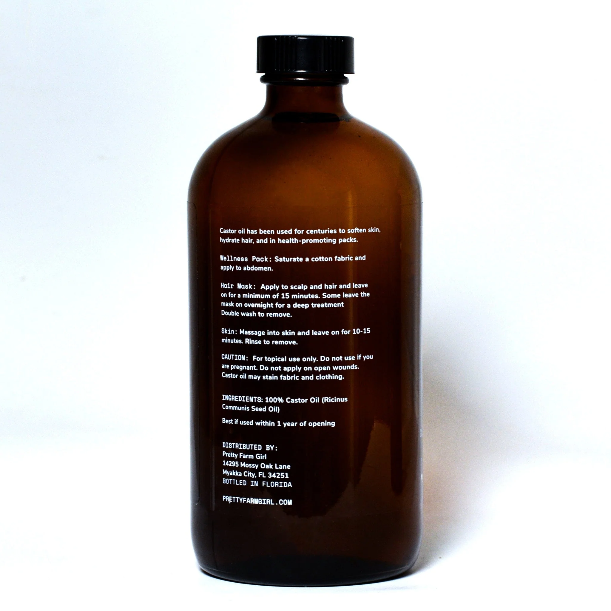 Organic Pure Castor Oil + Cloth Pack Bundle - Image 4