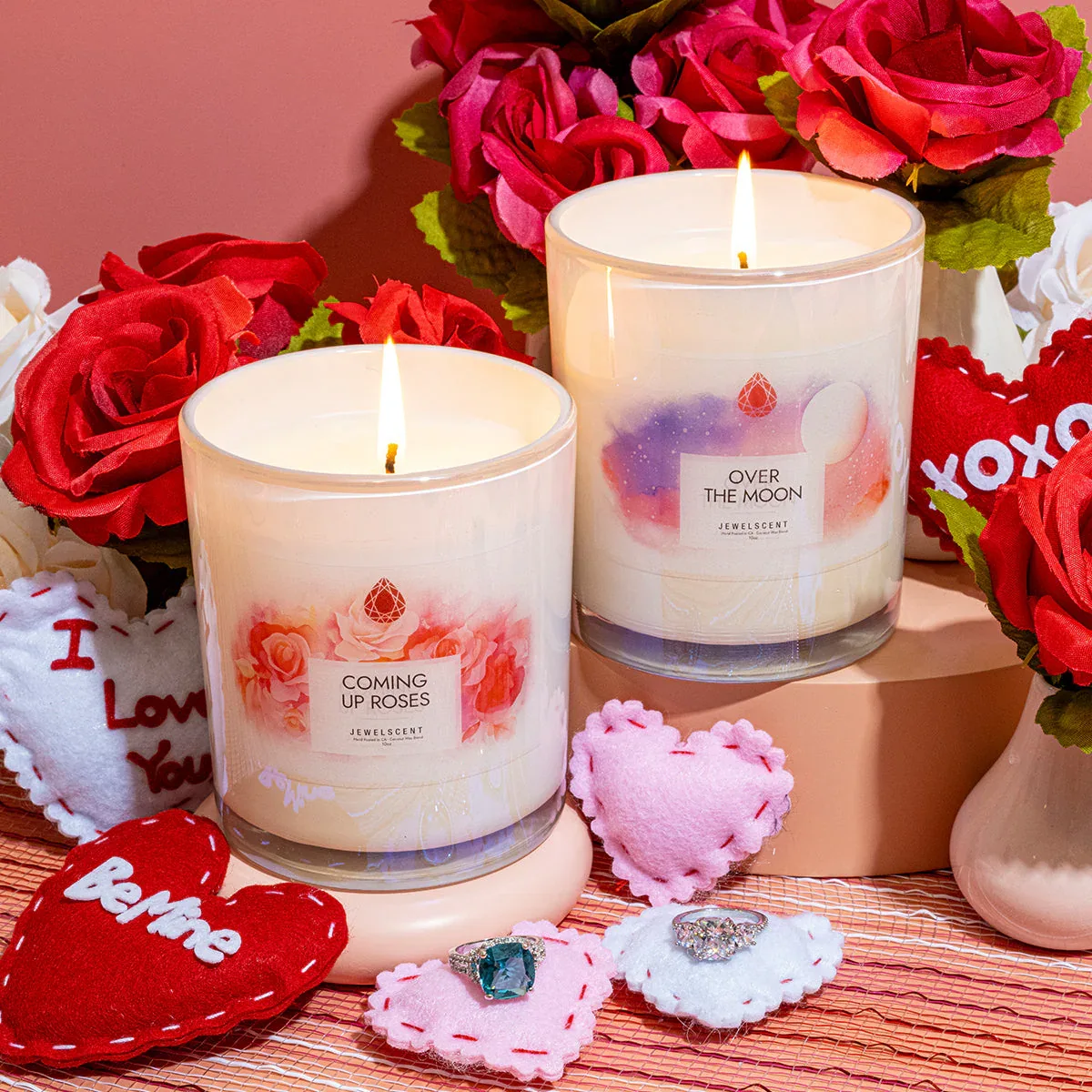 Over The Moon Iridescent 10oz Signature Jewelry Candle - Image 3