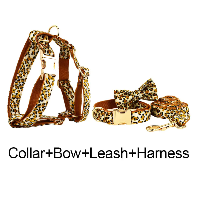 Personalized Velvet Leopard Classic Set - Image 16