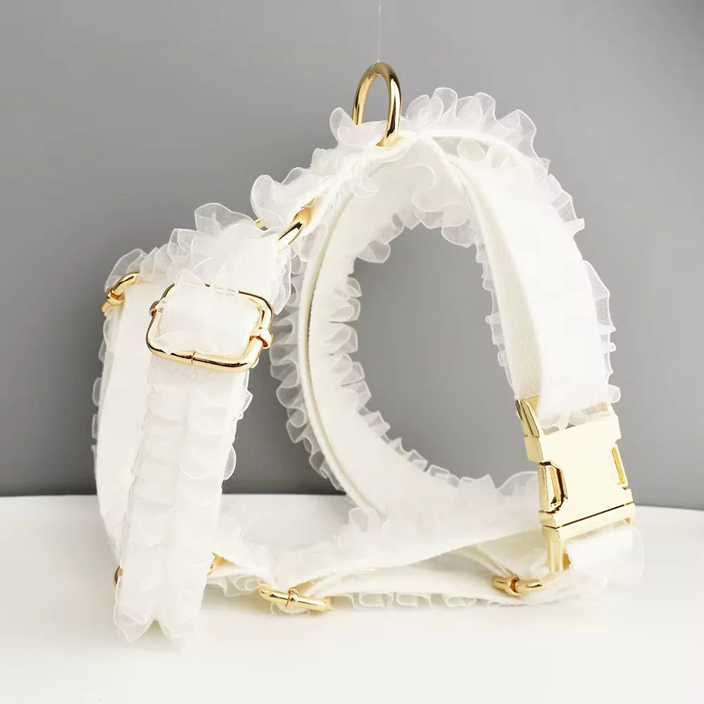 Personalized Wedding White Lace Classic Set - Image 17