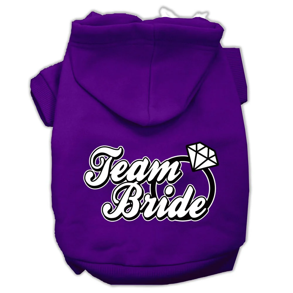 Pet Hoodie "Team Bride" - Image 5