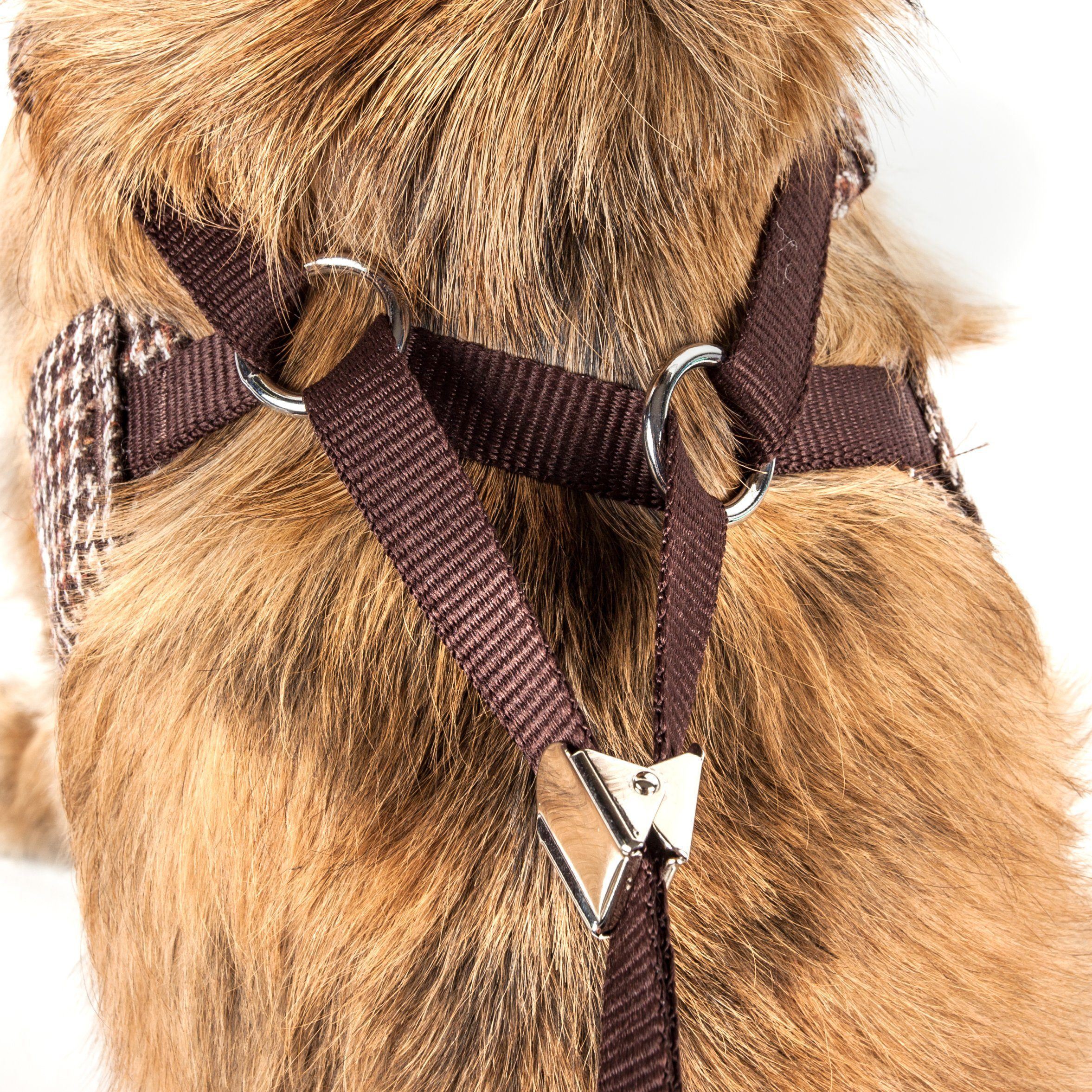 Pet Life ®  Luxe 'Houndsome' 2-In-1 Adjustable Designer Dog Harness and Leash - Image 4