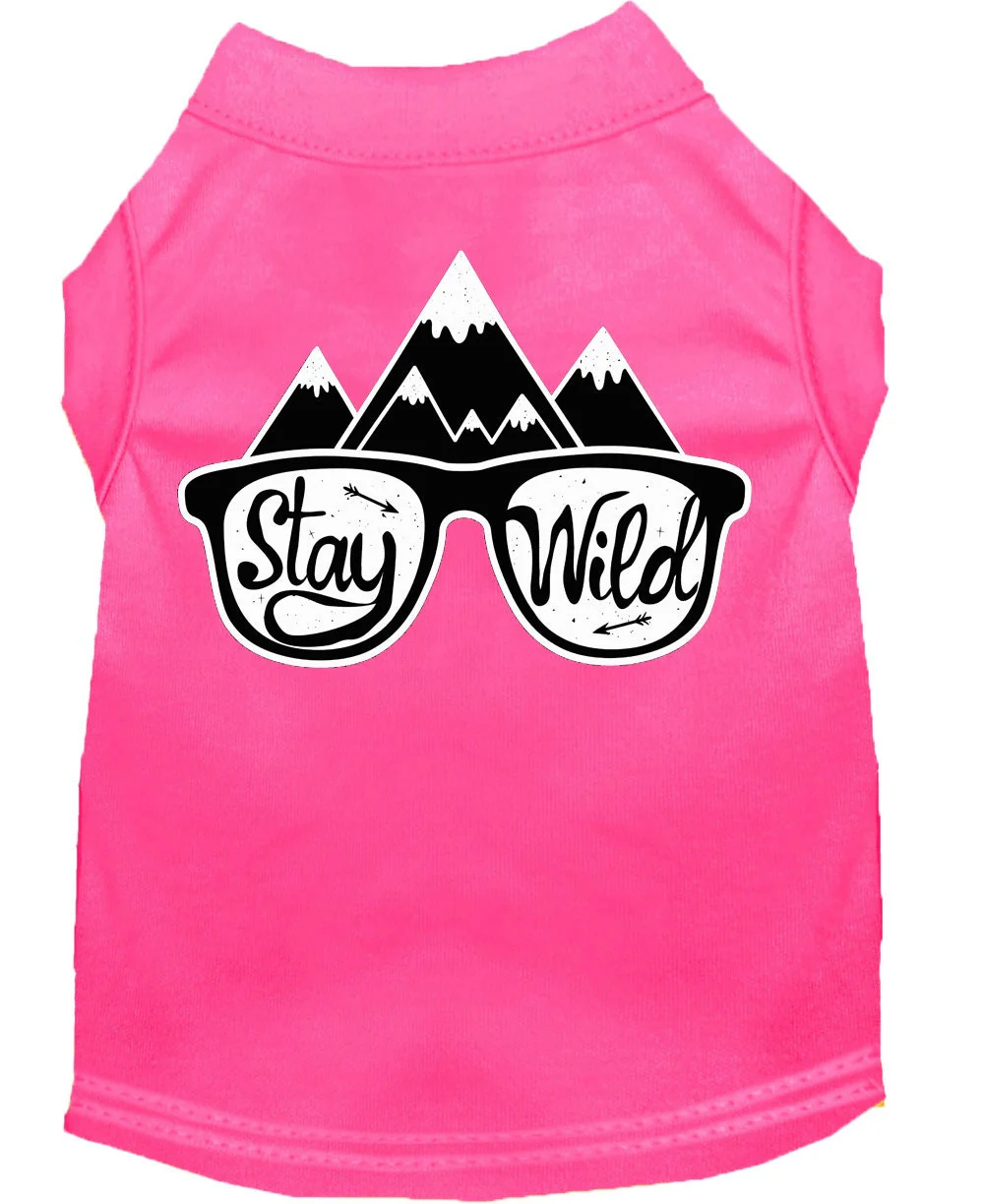Pet Shirt "Stay Wild" - Image 9