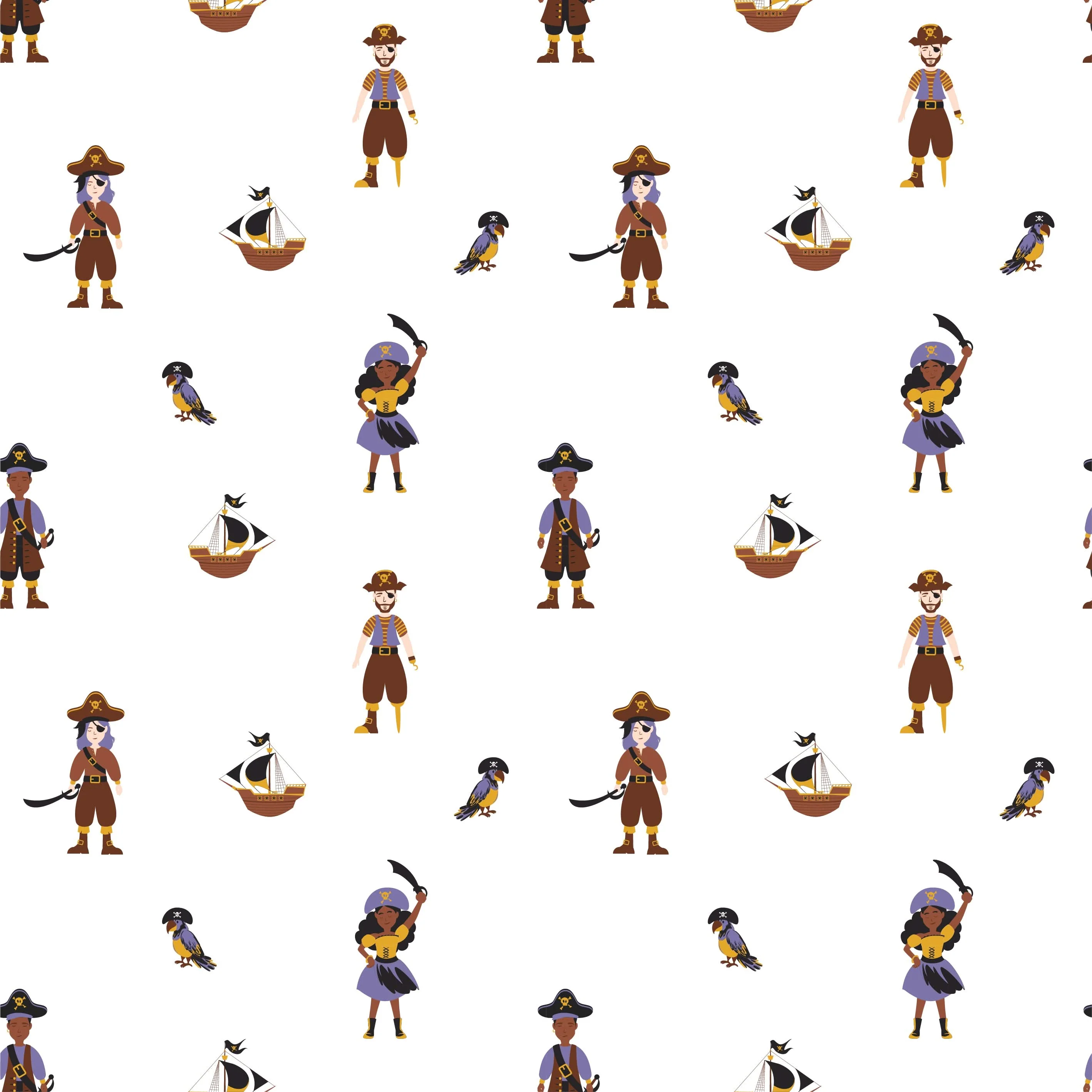 Pirate | Snap Romper - Image 4