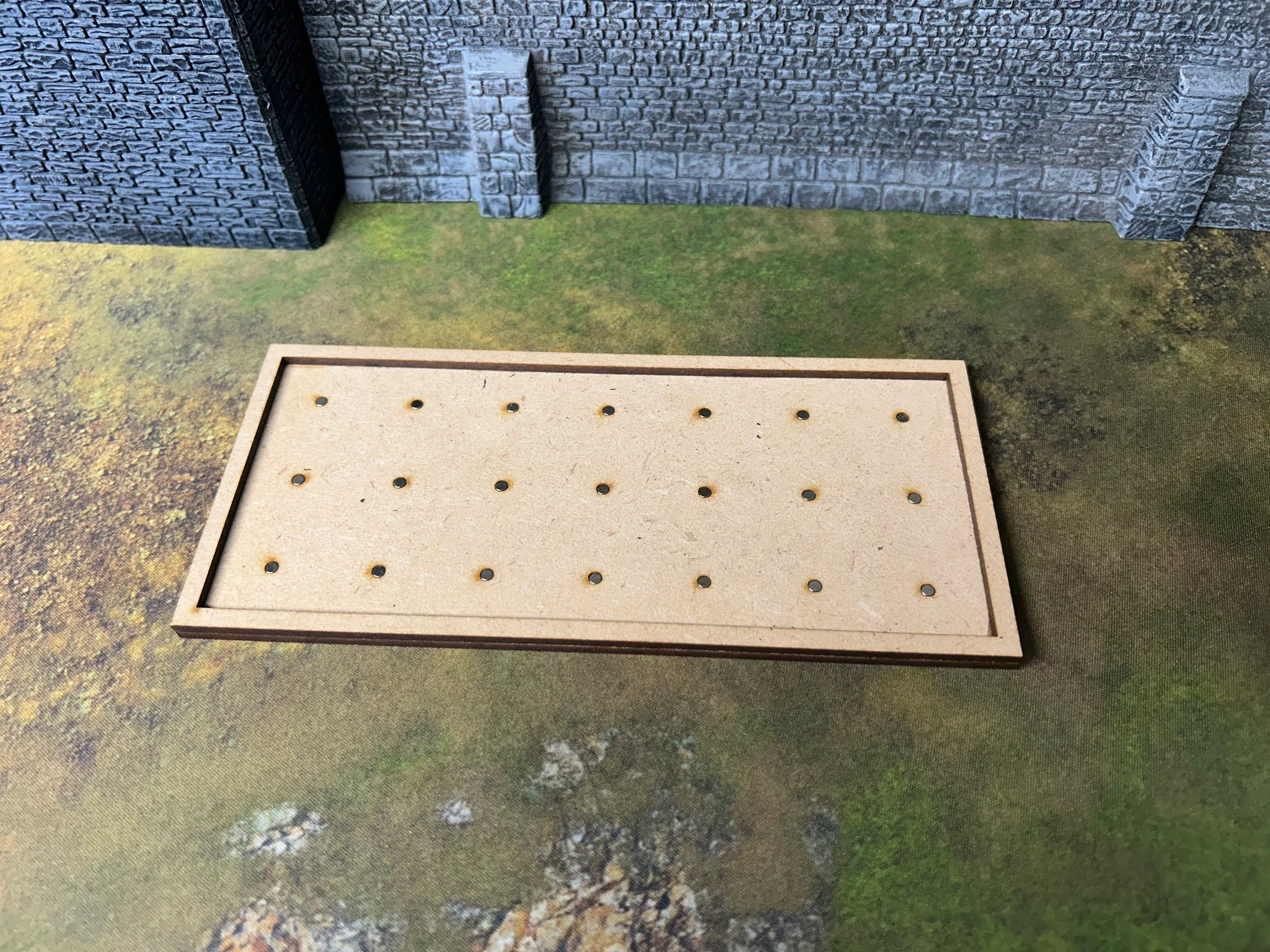 Pre-Magnetized Movement Trays with Bases 25x50mm - Image 2
