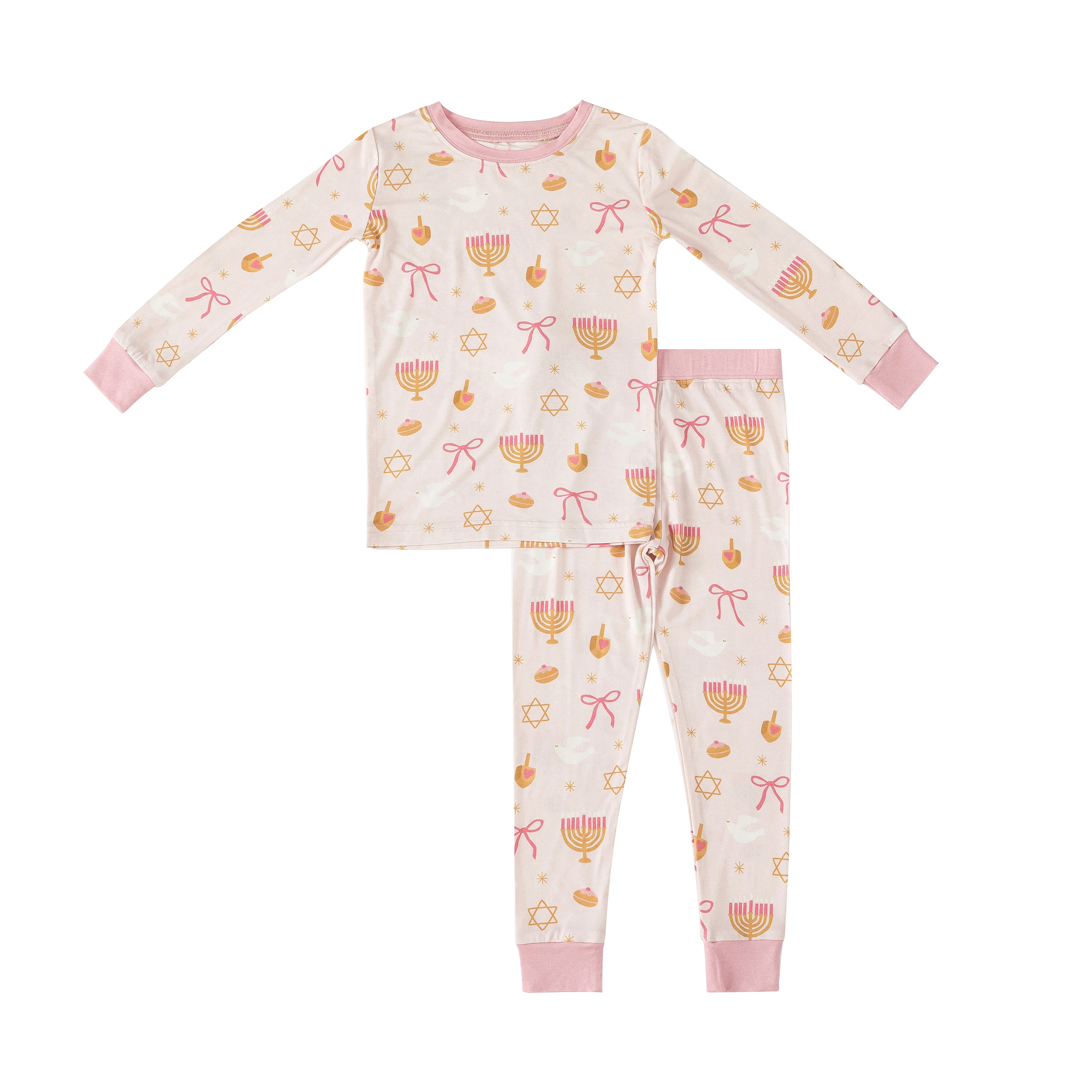 Pretty In Hanukkah (Long Sleeve PJ) - Image 2