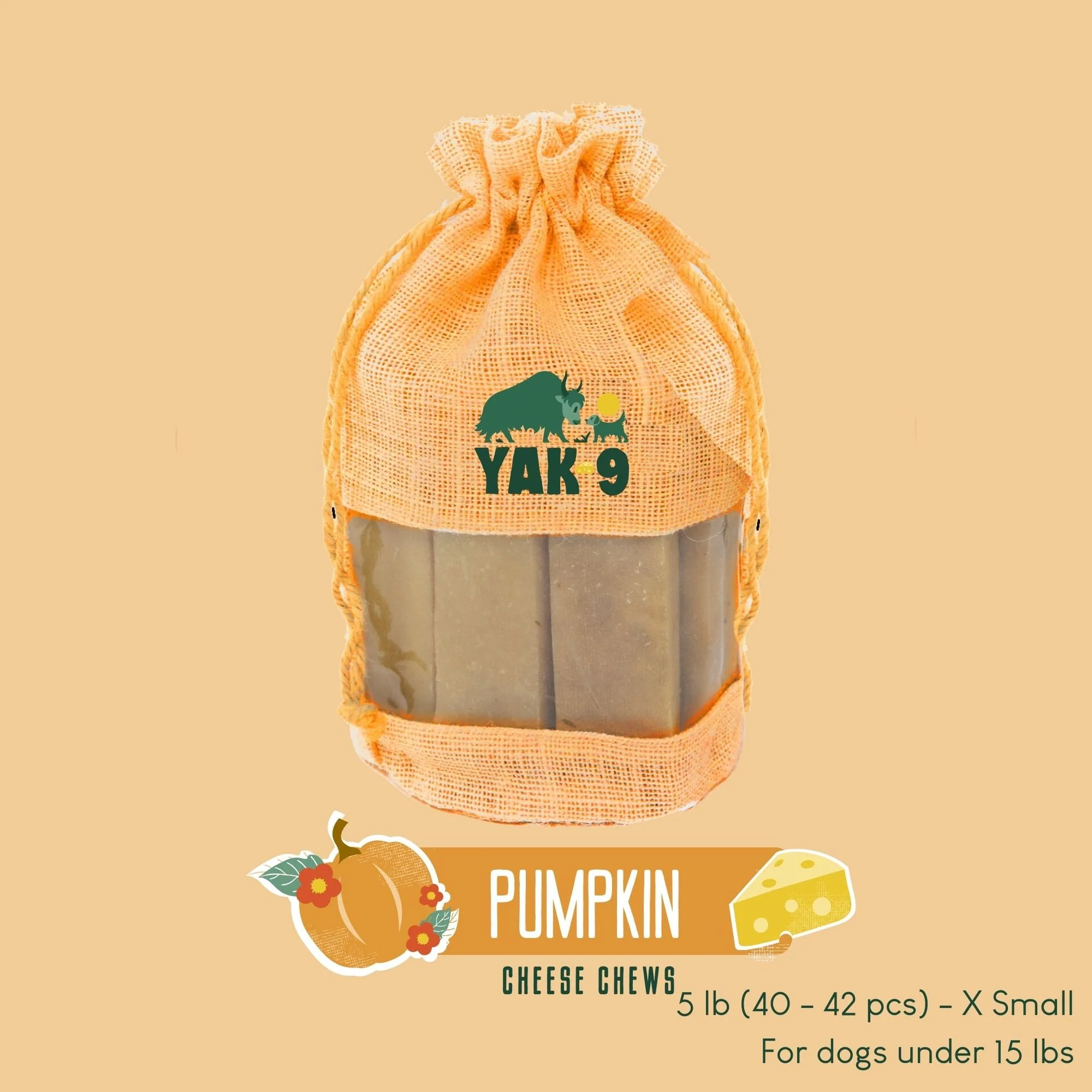 Pumpkin Cheese Chews for Dogs - Image 19