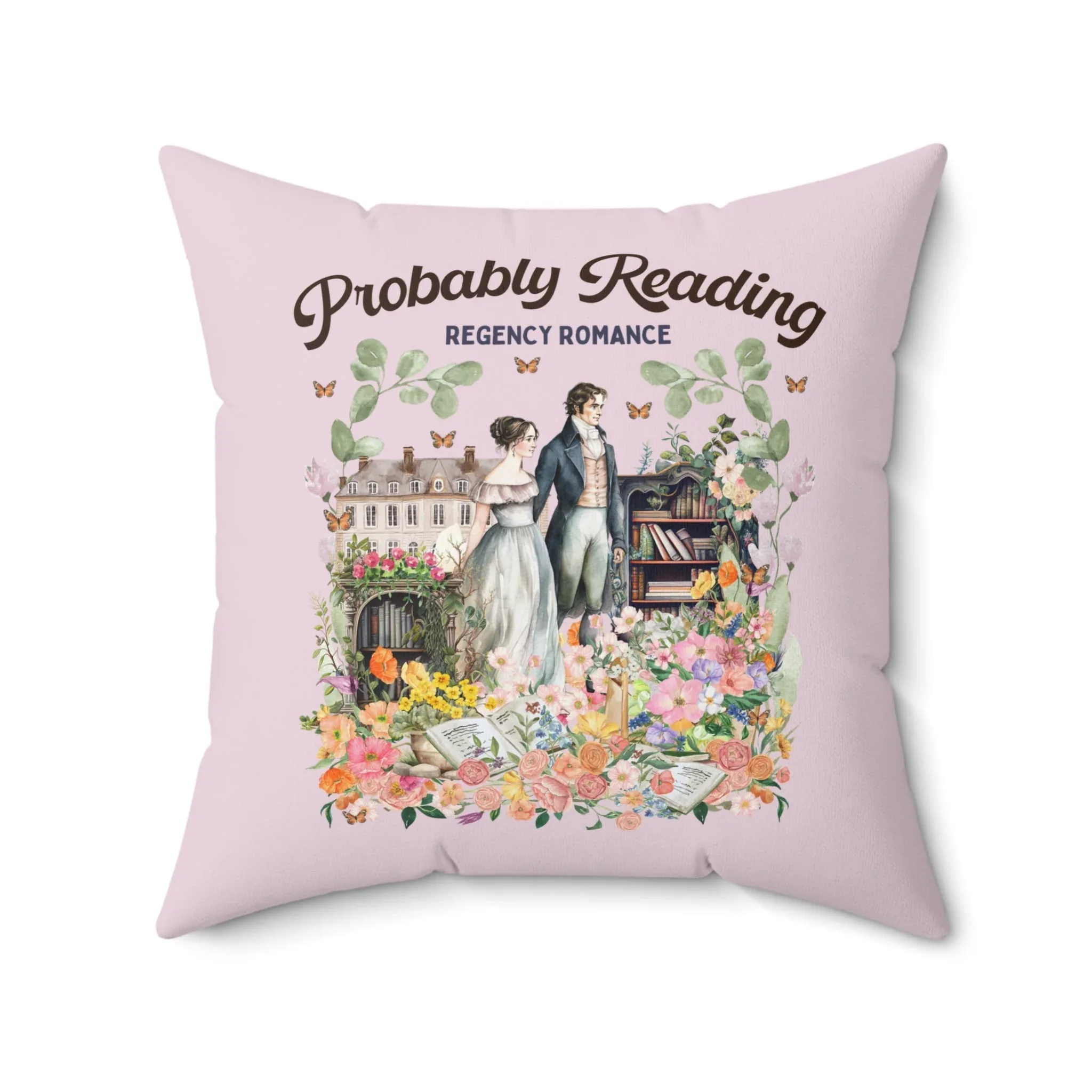 Regency Romance Pillow