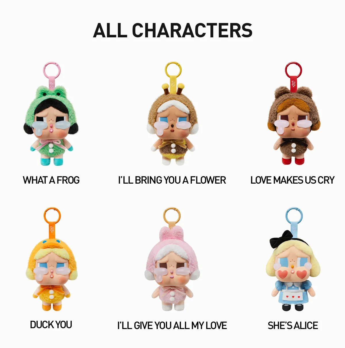 [RESTOCK: JULY] POPMART CRYBABY Crying Again Series - Vinyl Face Plush Blind Box - Image 8