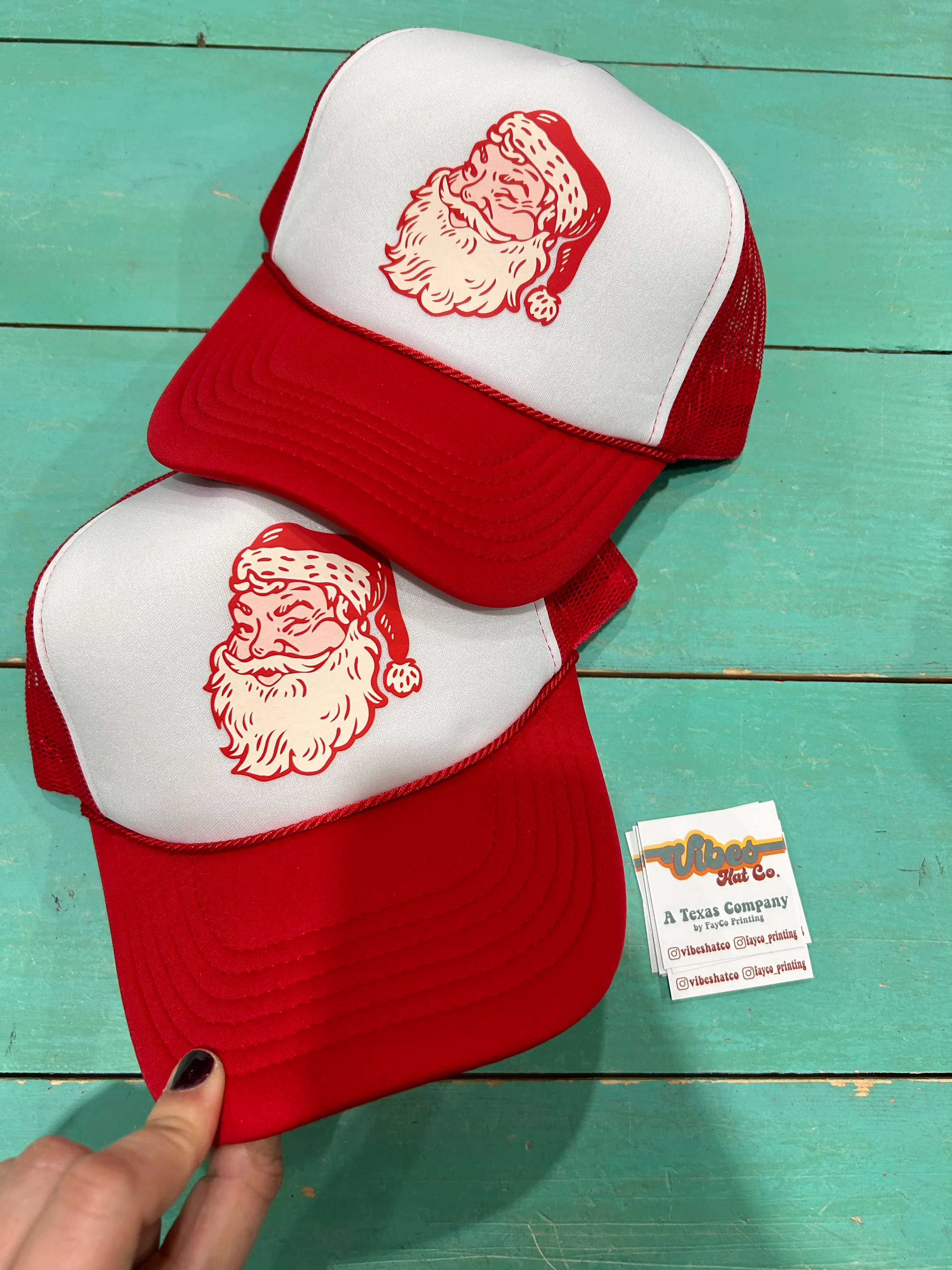 Retro Santa Trucker