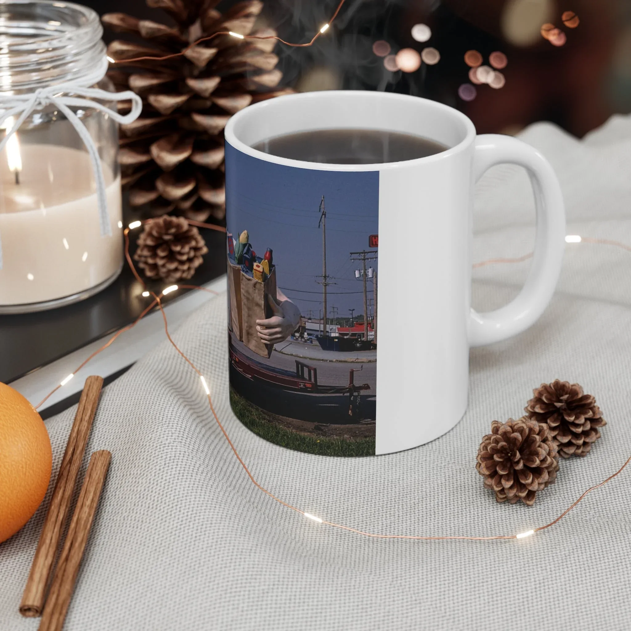 ROADSIDE MUGS - Big John Ceramic Mug 11oz - Image 4
