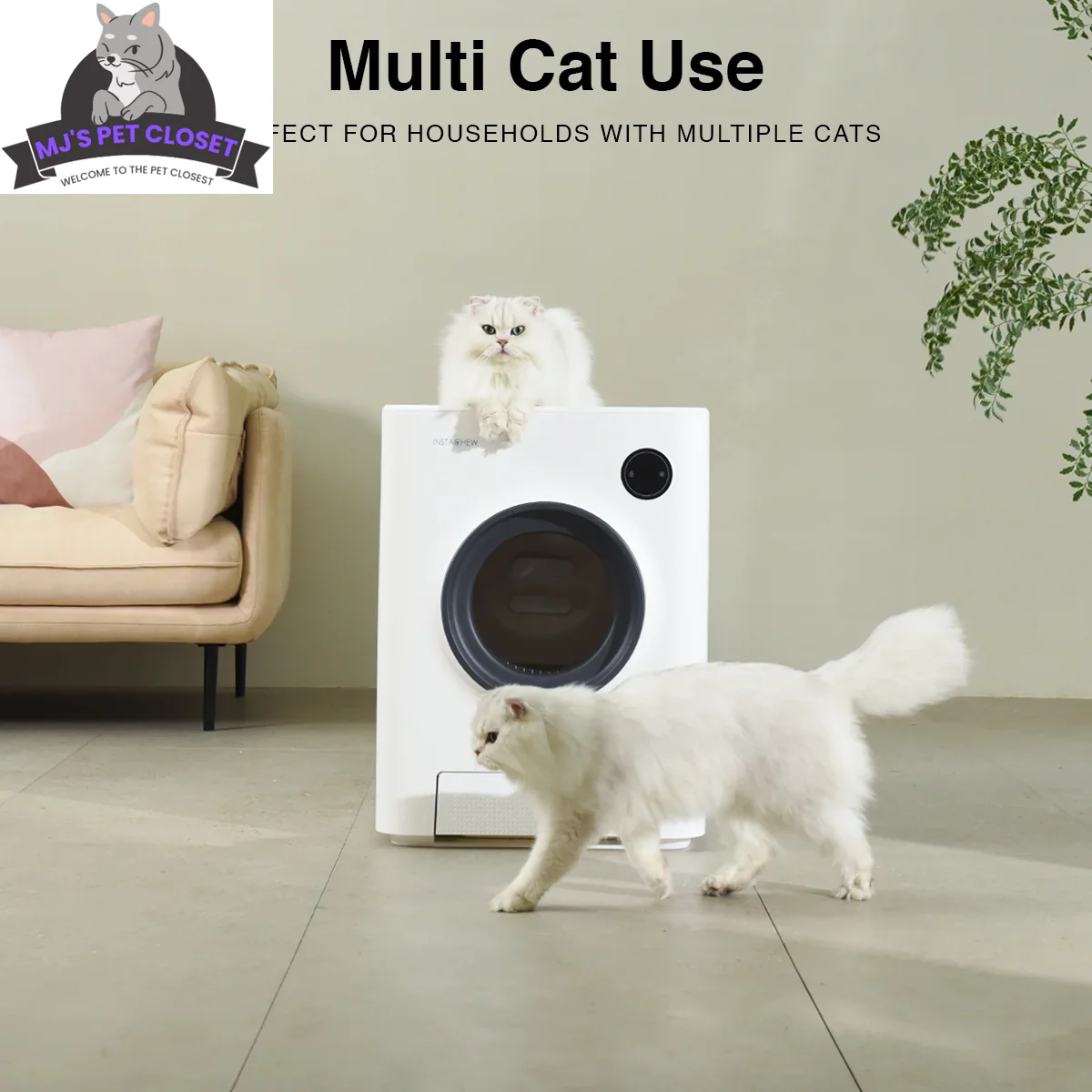 Say goodbye to scooping! ๐พ Meet the Purrclean Self-Cleaning Cat Litter Box โ now with app control and 5Ghz & 2.4Ghz Wifi support! ๐ฑโจ - Image 3
