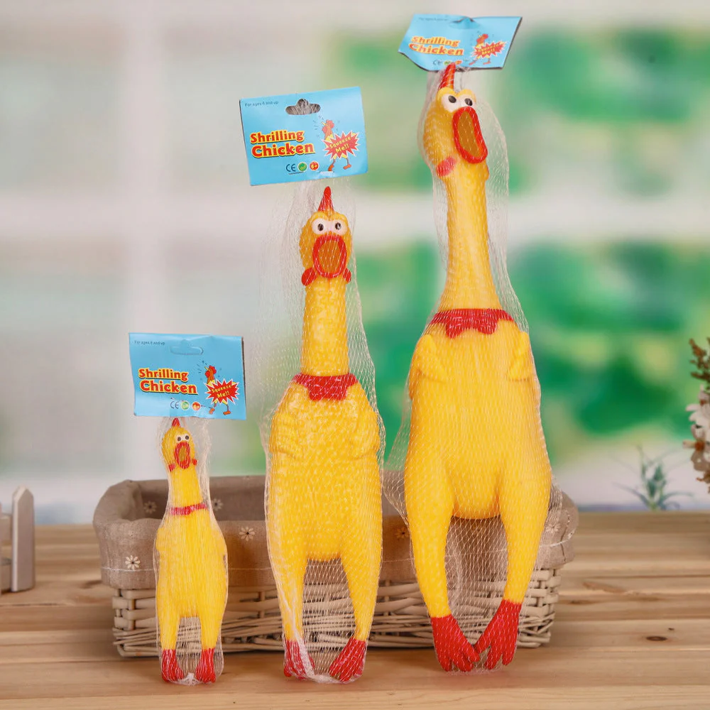 Screaming Chicken Pet Toy Venting Screaming Creative Prank - Image 2
