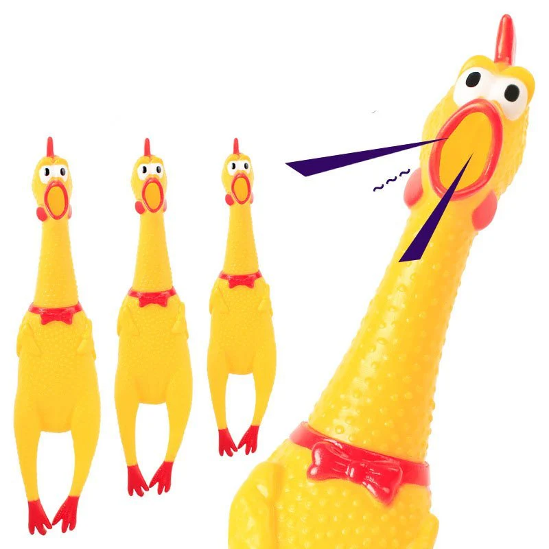 Screaming Chicken Pet Toy Venting Screaming Creative Prank - Image 3