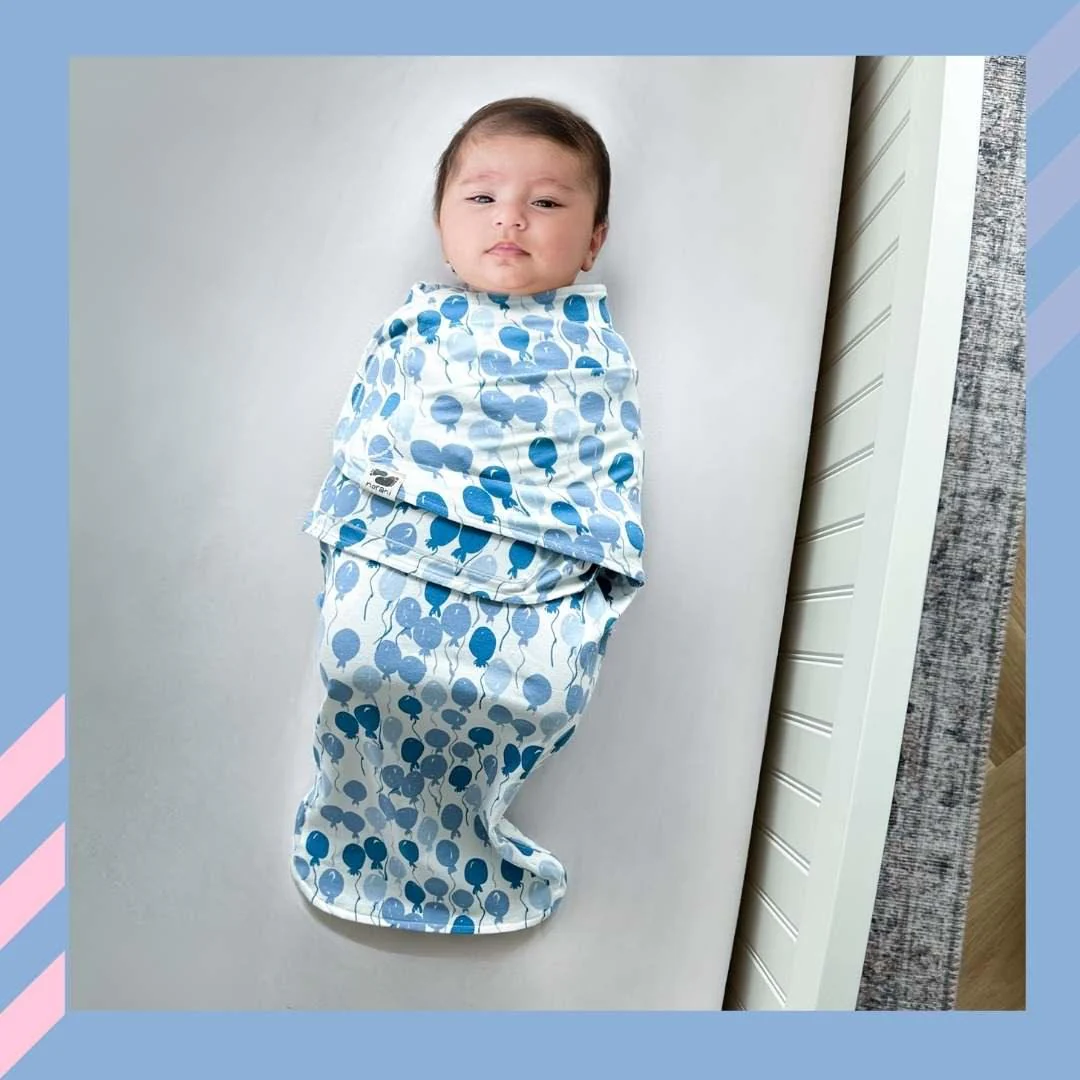 Snugababe Swaddle™ Sleep Pod - Blue Balloons - Image 8