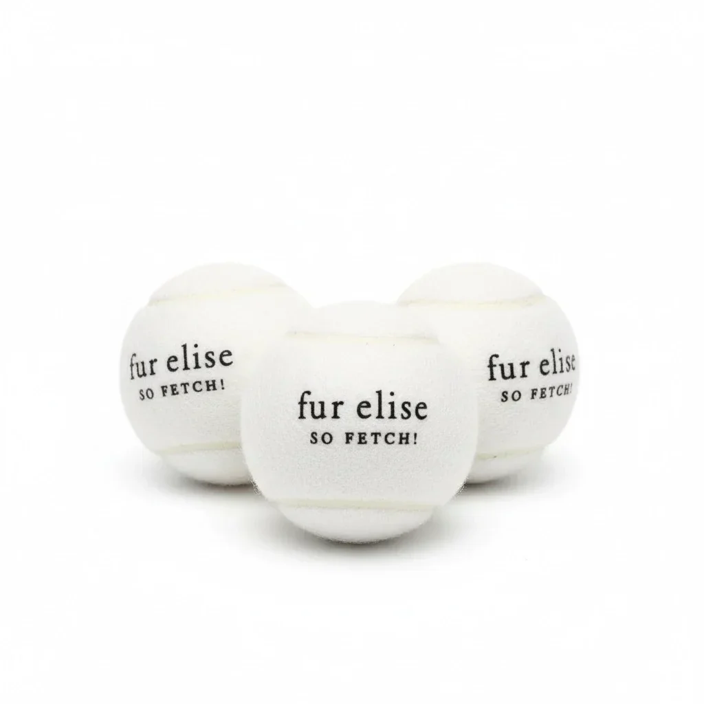 So Fetch! Tennis Ball Pack of 3 - Ivory