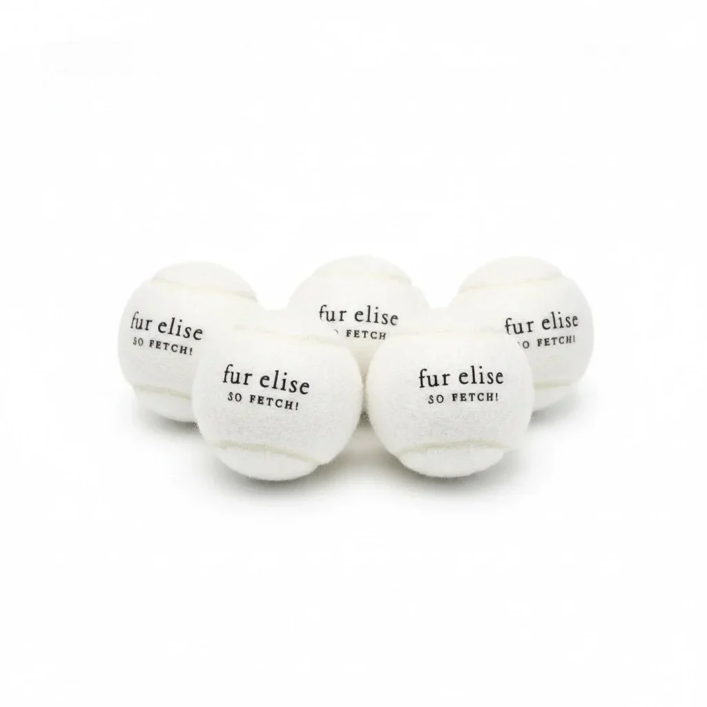 So Fetch! Tennis Ball Pack of 5 - Ivory