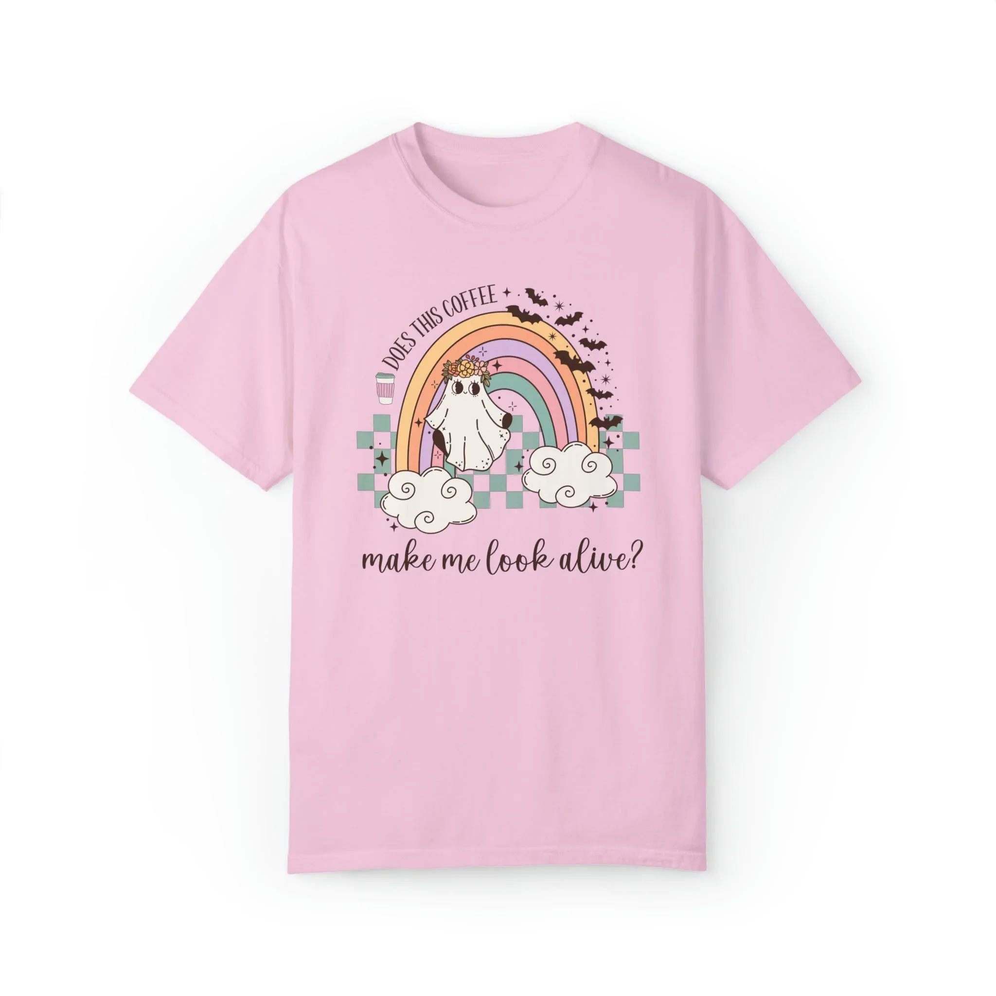 Spooky Coffee Lover Shirt: Does This Coffee Make Me Look Alive?