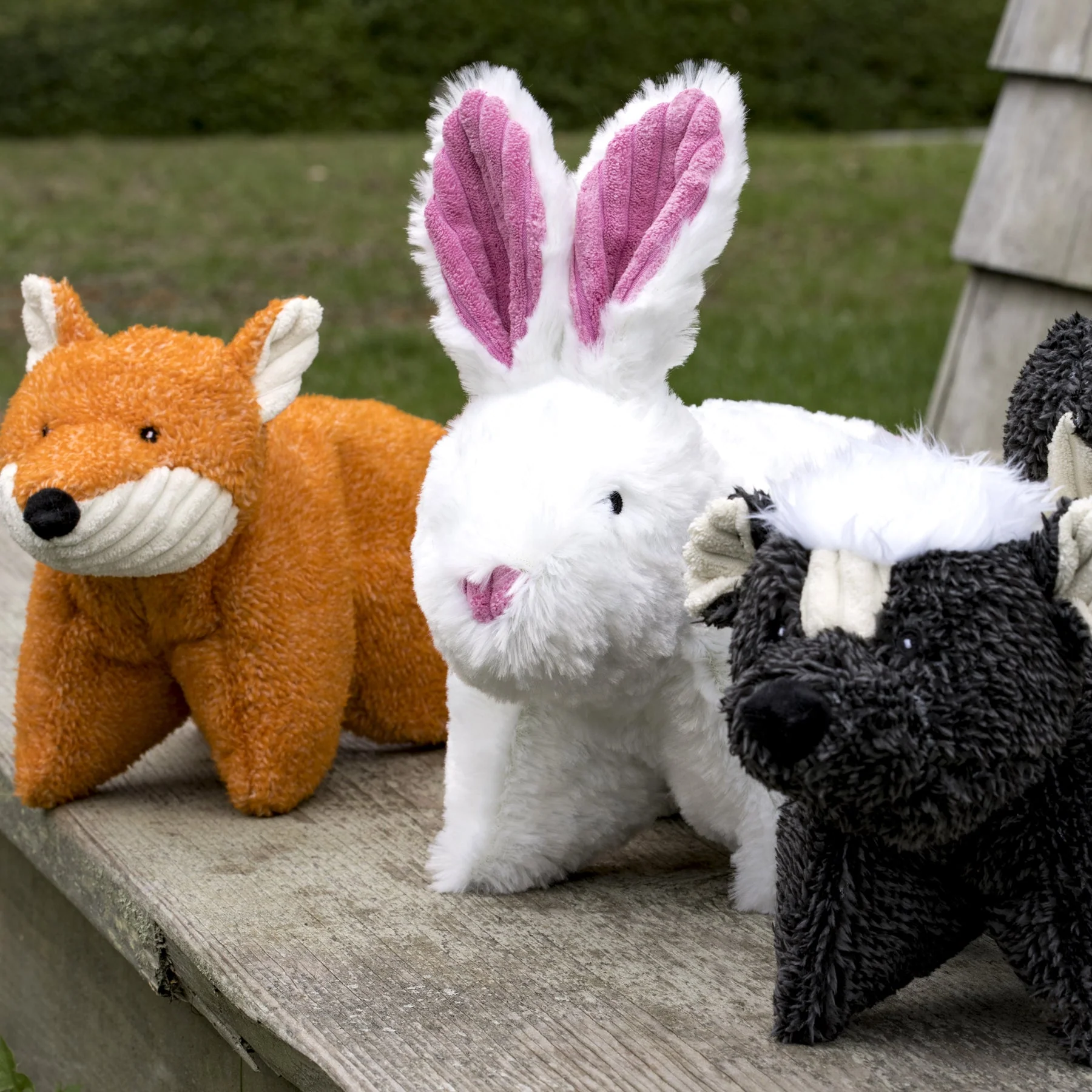 Squooshie™ Fox Plush Dog Toy - Image 5