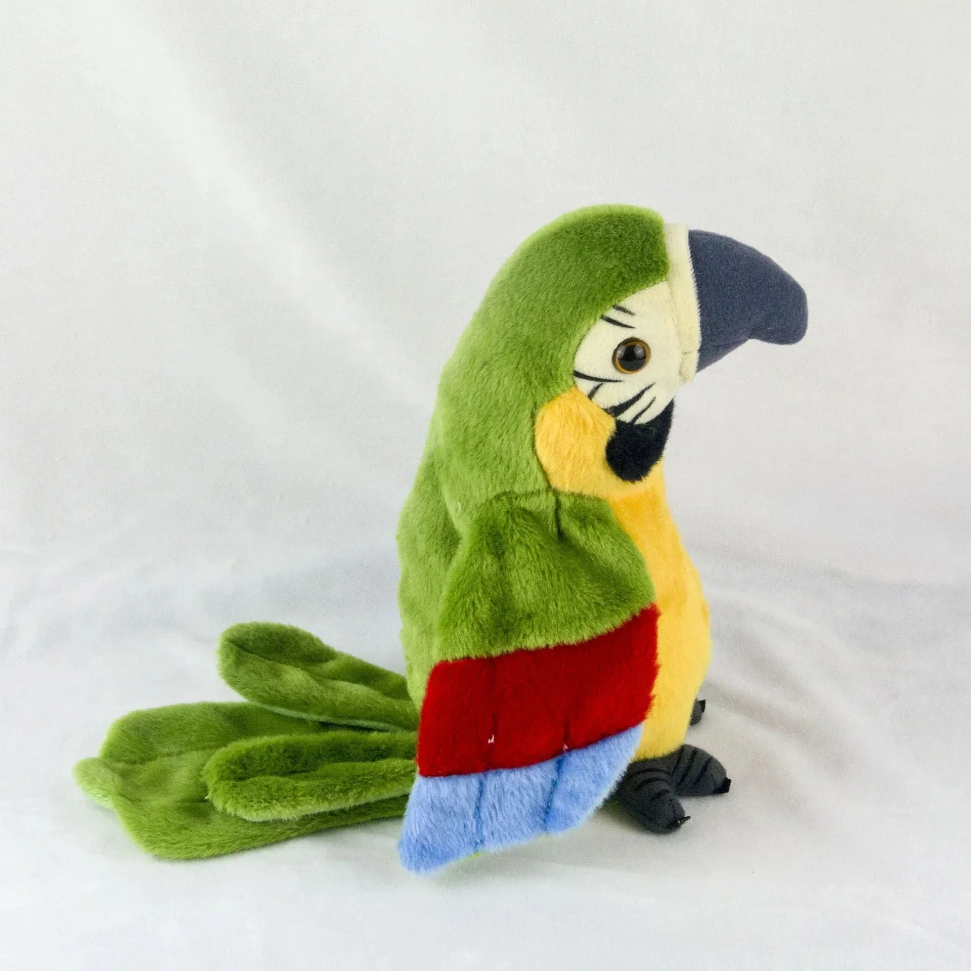 Talking Macaw Parrot Plush β Repeat & Speak Electronic Stuffed Toy - Image 9