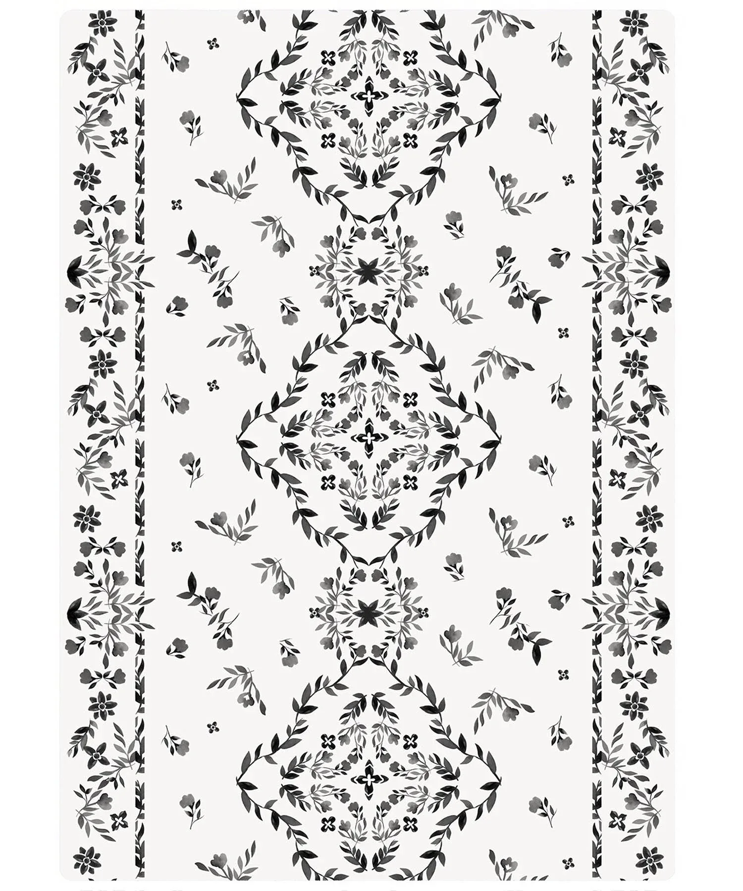 The August Rose White Shwally Playmat
