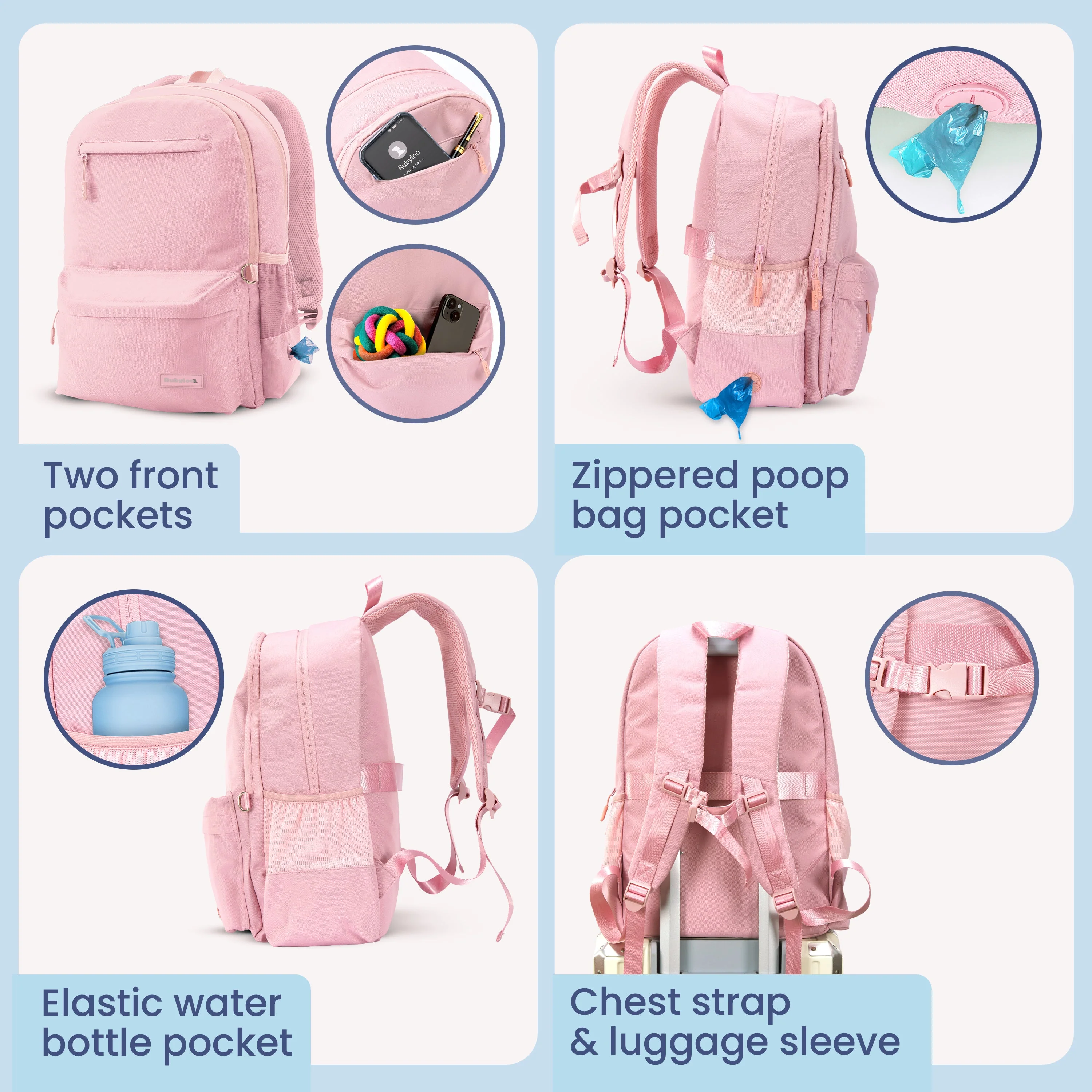 The Original Doggy Bag™ Backpack for Dog Supplies - Image 6