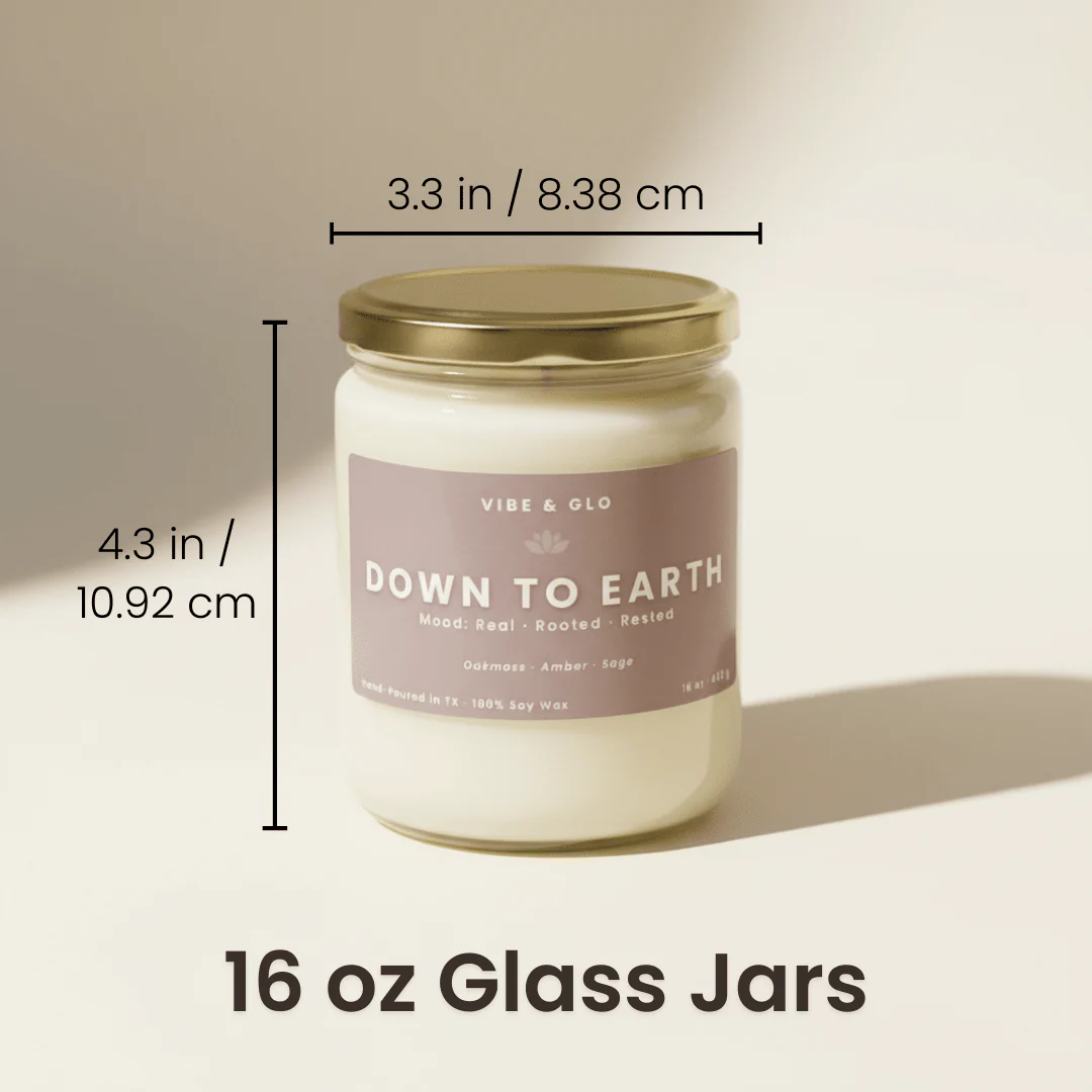 Transcend - Jasmine & Sandalwood Soy Candle - Image 7