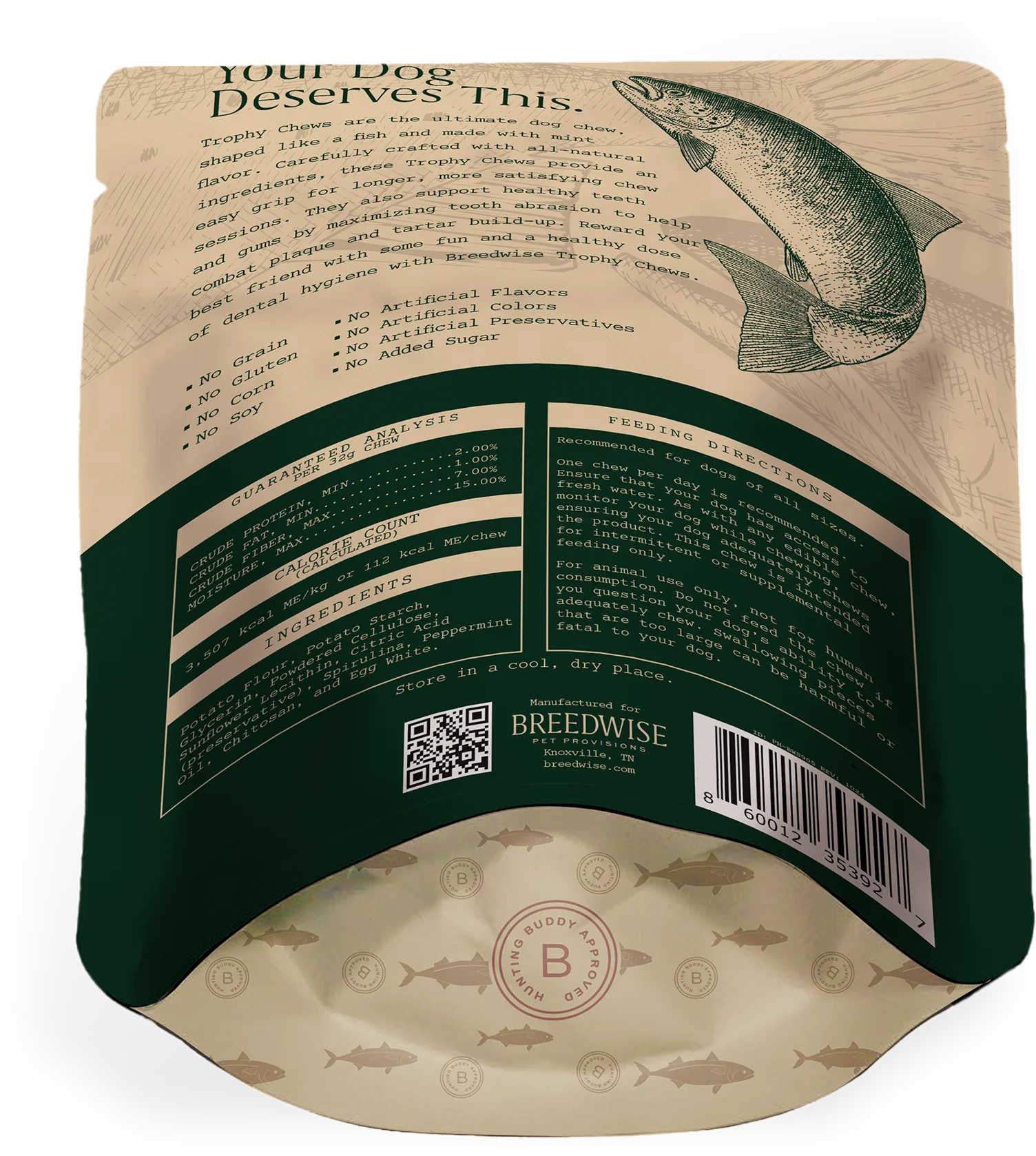 Trophy Chews™ Fish-Shaped Dental Treats - Image 3