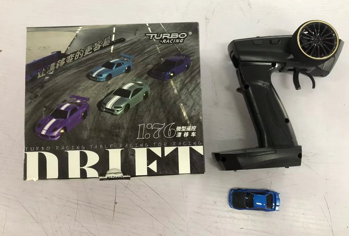 Turbo Racing 1vs76 C64 Drift RC Car With Gyro Radio Full Proportional Remote Control Toys RTR Kit For Kids And Adults - Image 10
