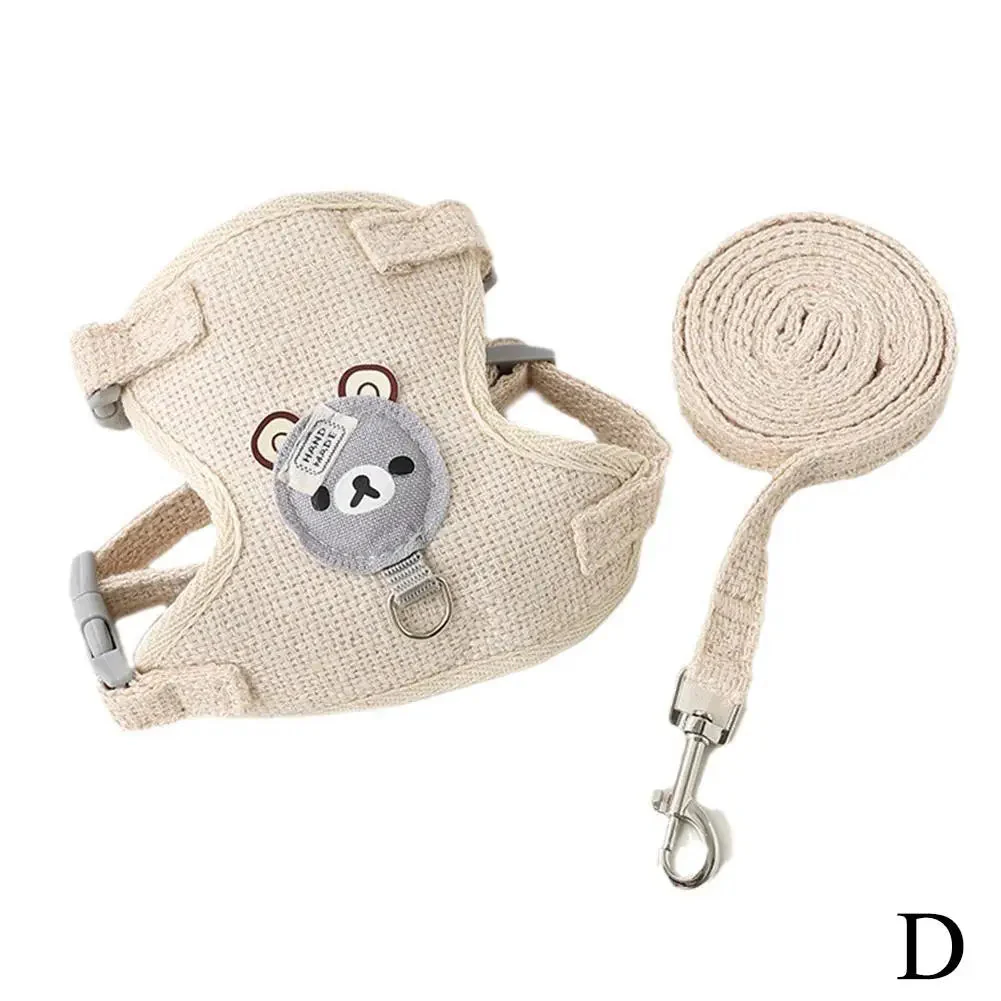 Undershirt Style Pet Leash Adjustable Cat Dog Harness Breathable Leash Convenient Pet Vest For Small Dog Cat Supplies - Image 9