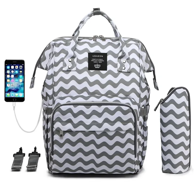 USB Diaper Baby Bag - # BAGEG11910001 - Image 34
