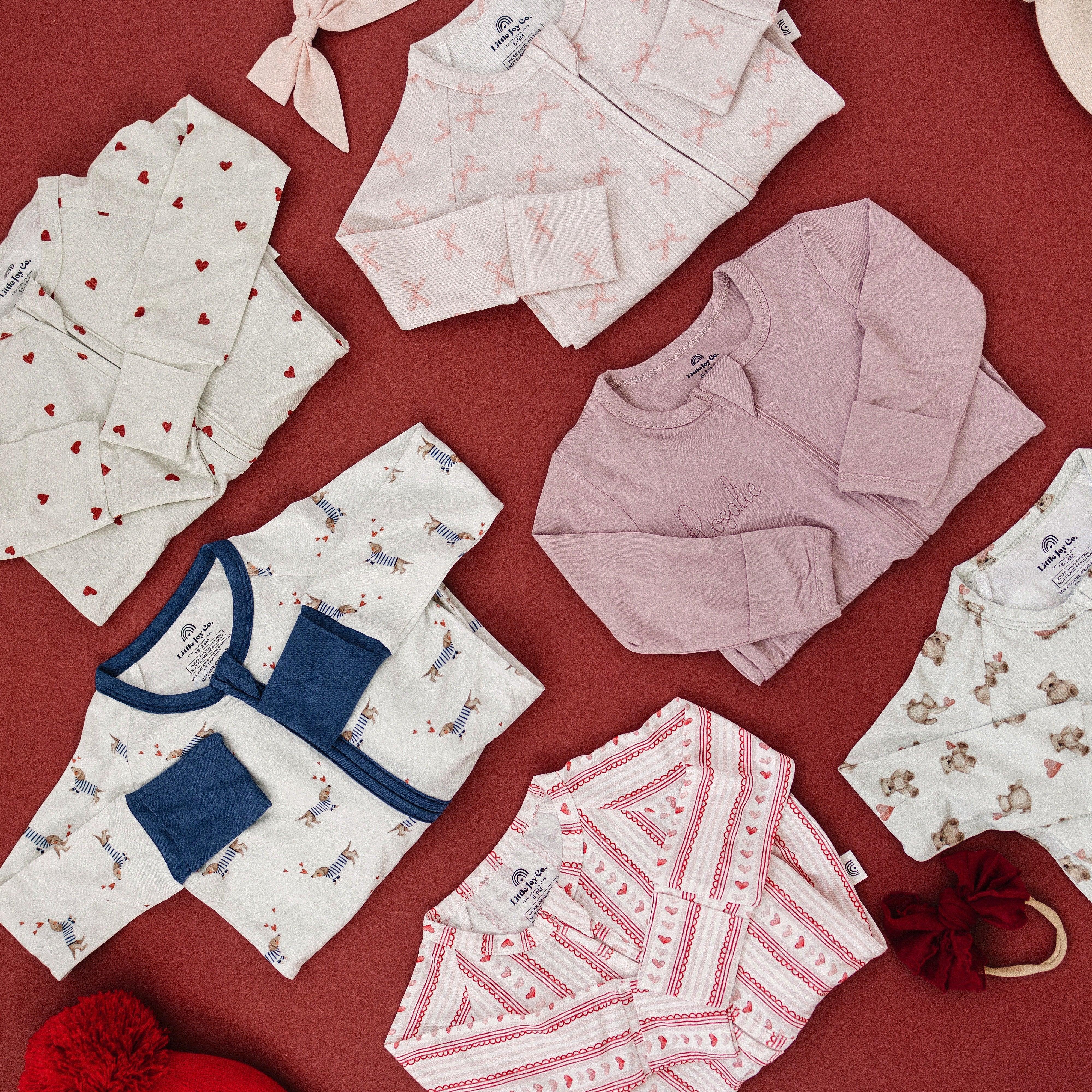 Valentines Teddy Bear 2pc Bamboo Pajamas - Image 13