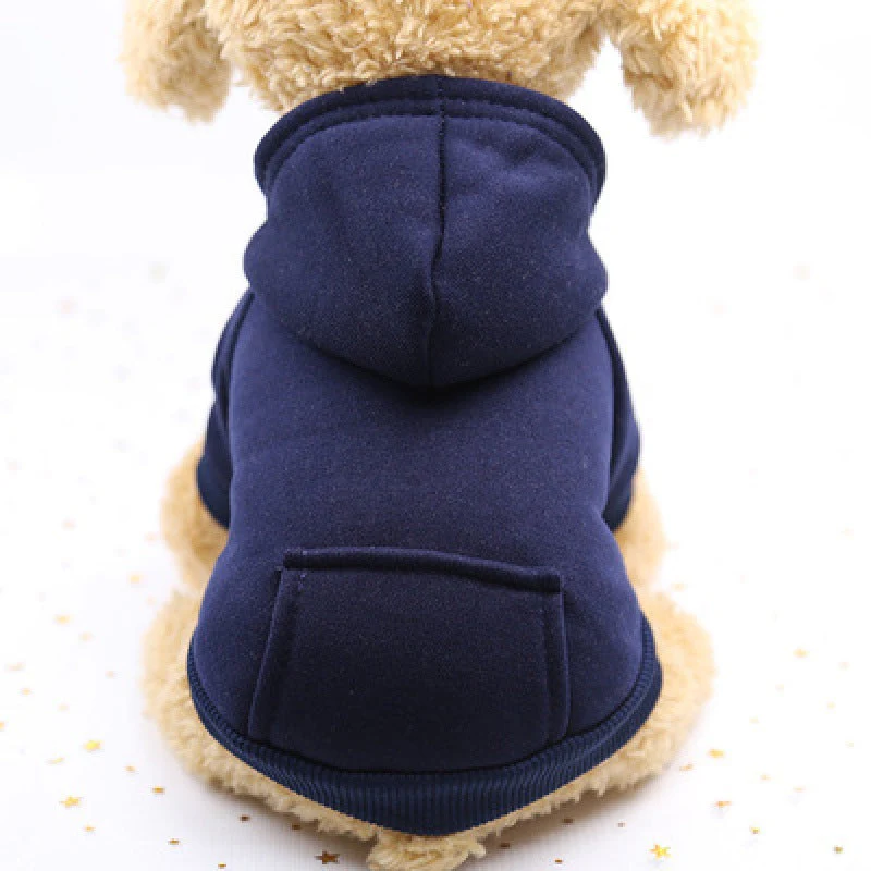 Warm Hooded Pet Winter Coat - Image 3