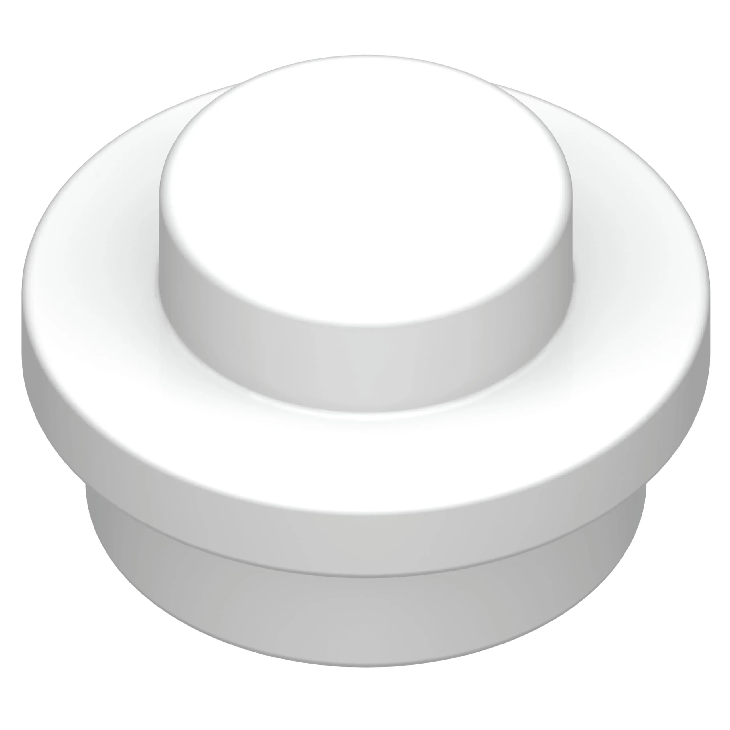 White 4073 1x1 Round Plate Brick – Choose Quantity – LEGO® Compatible Bulk Lot - Image 2