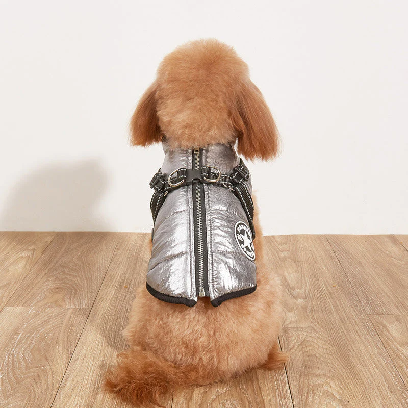 Winter Reflective Dog Harness Vest