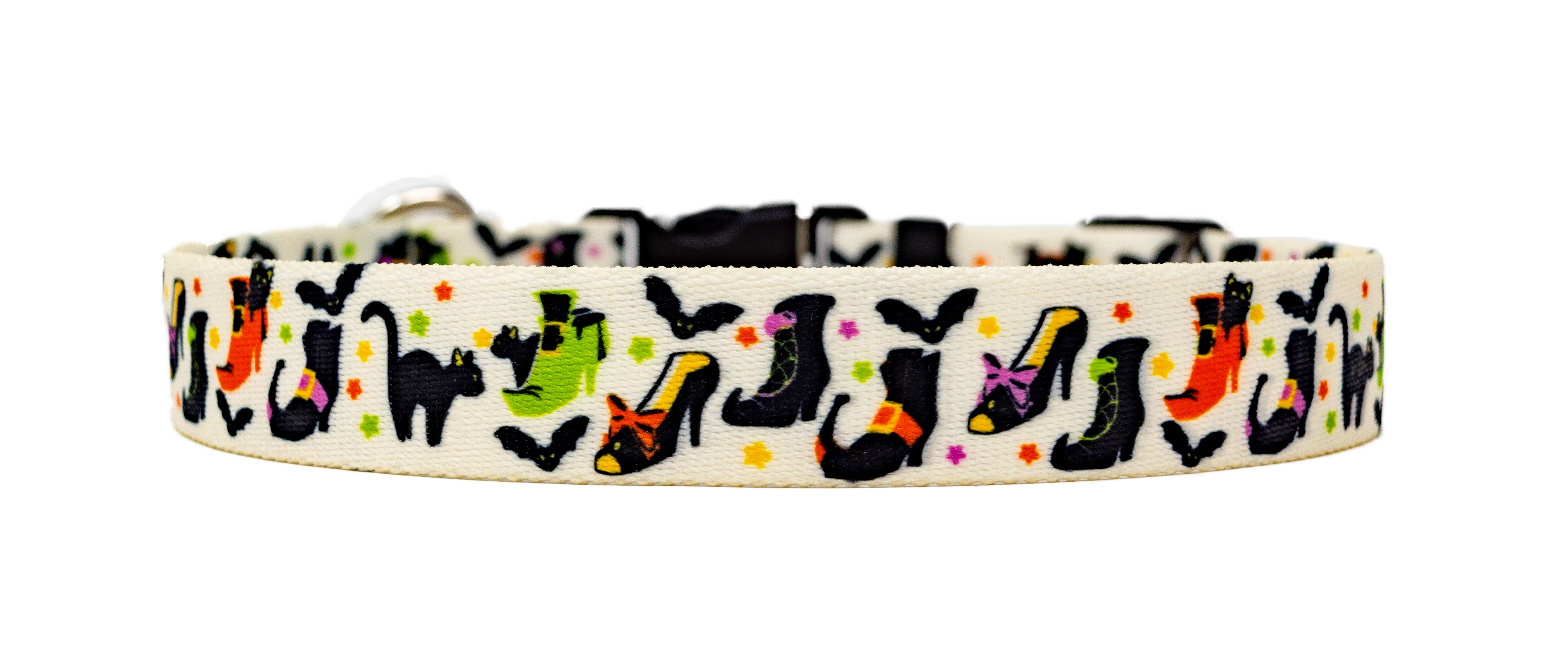 Witch's Shoes Color Dog Collar