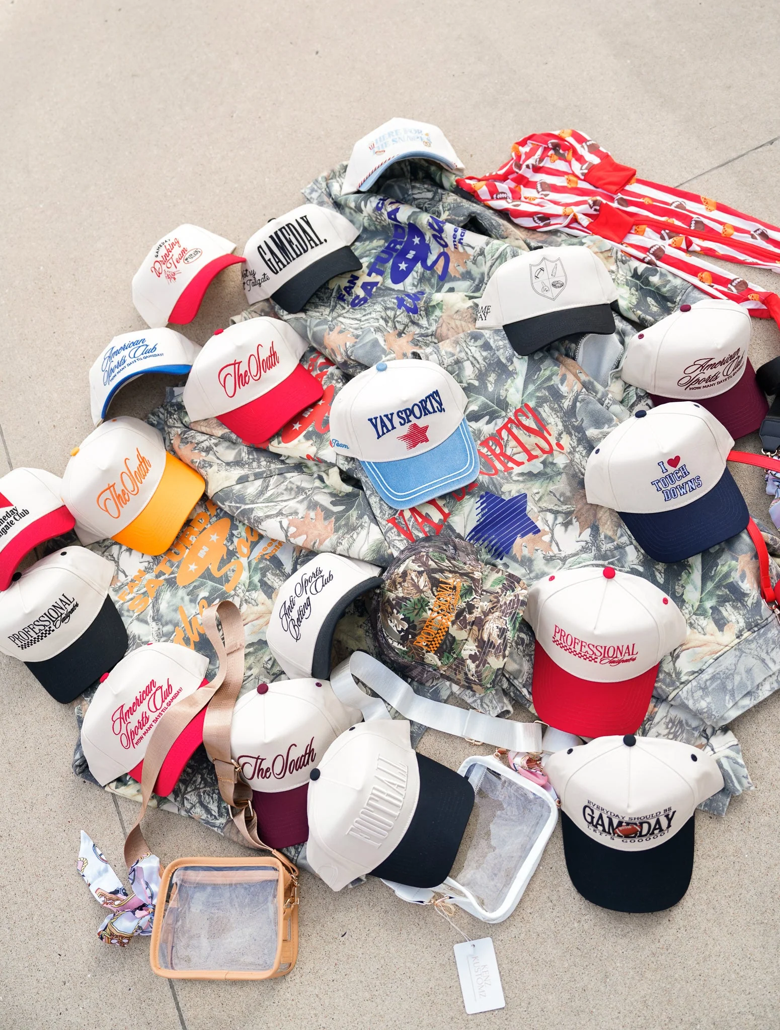 Yay Sports! - Denim Vintage Trucker Hat - Image 14
