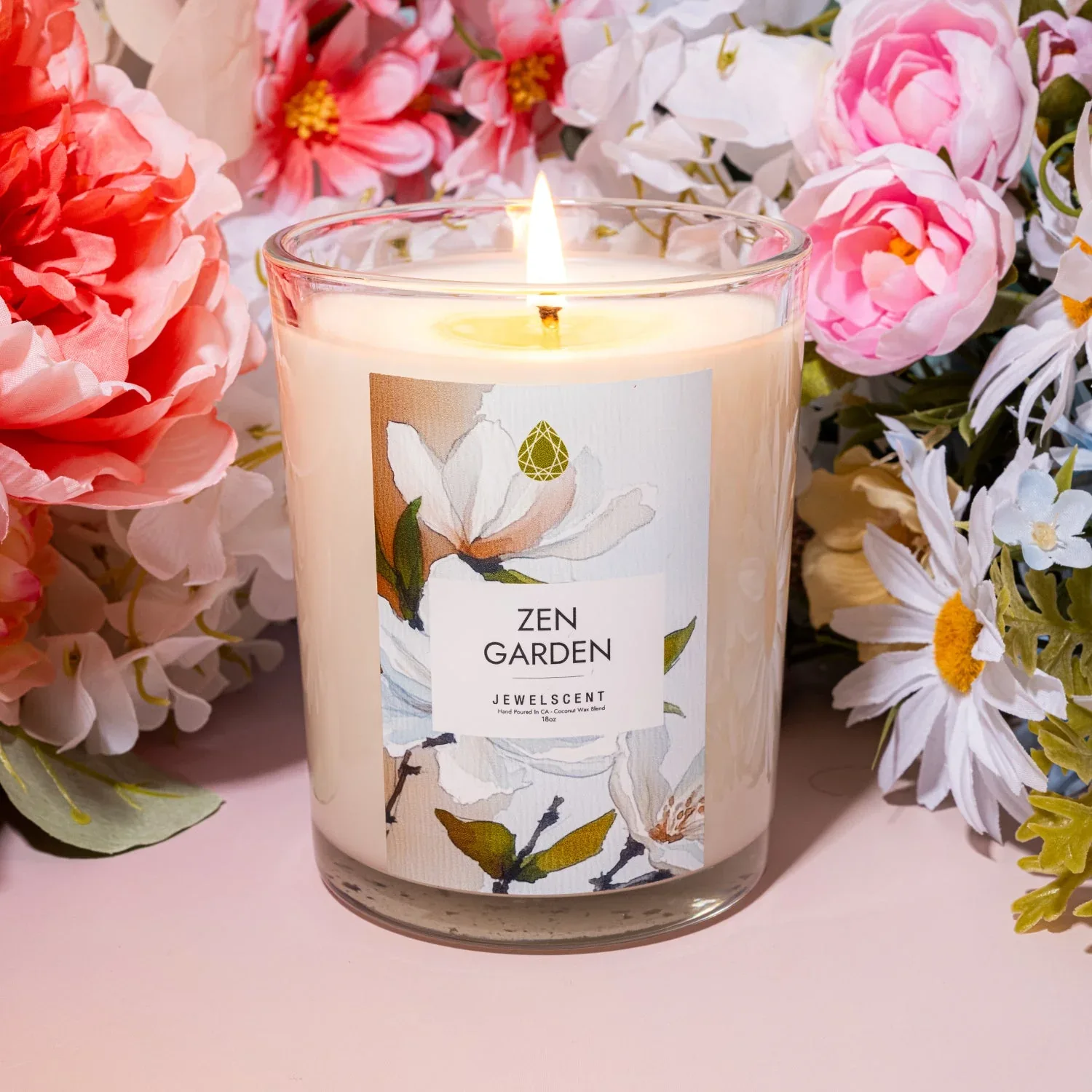 Zen Garden 18oz Home Jewelry Candle - Image 2